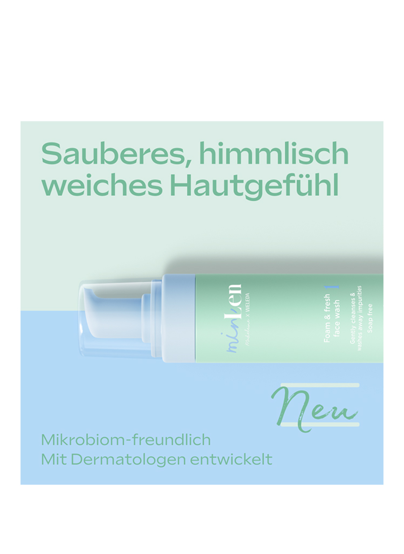 minLen FOAM & FRESH NETTOYANT VISAGE