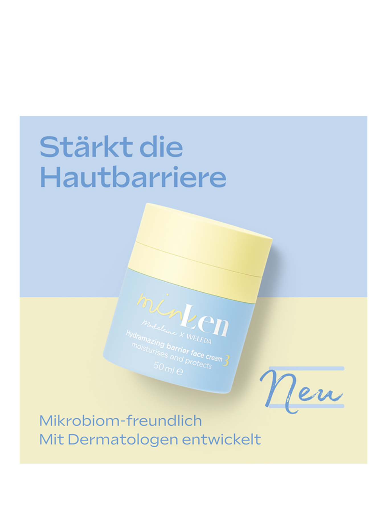 minLen HYDRAMAZING BARRIER FACE CREAM