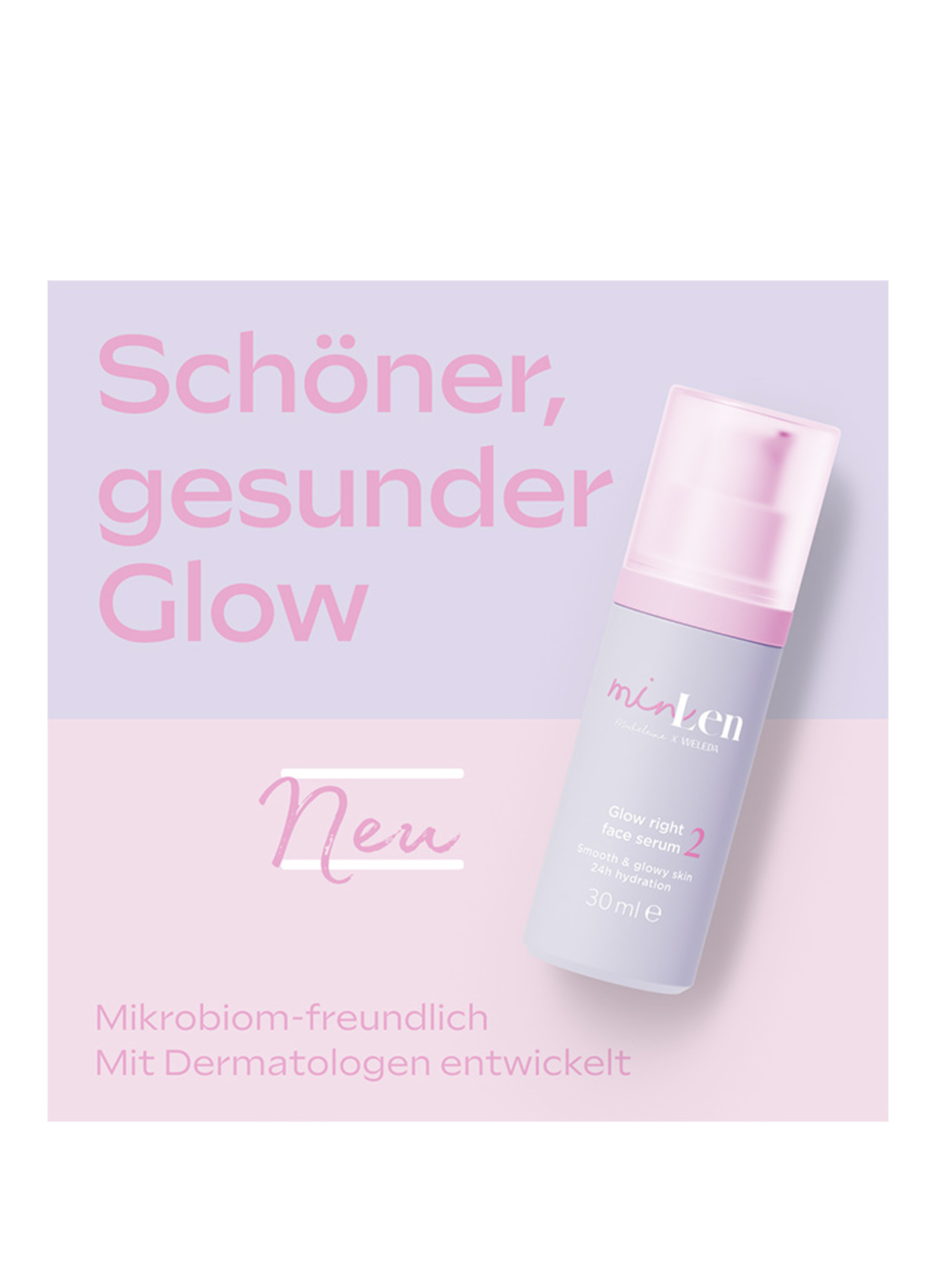minLen SÉRUM GLOW RIGHT