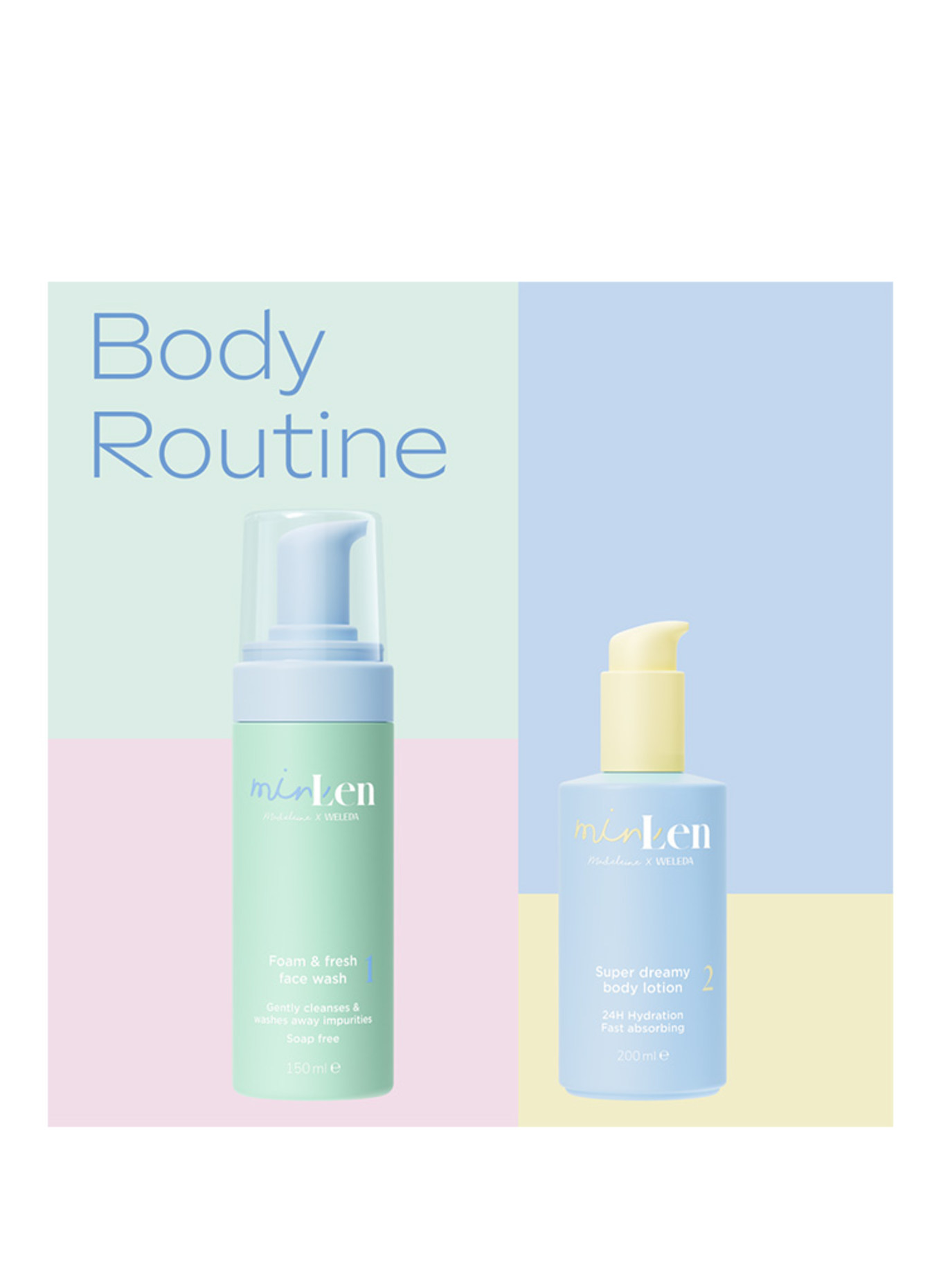 minLen SUPER DREAMY BODY LOTION