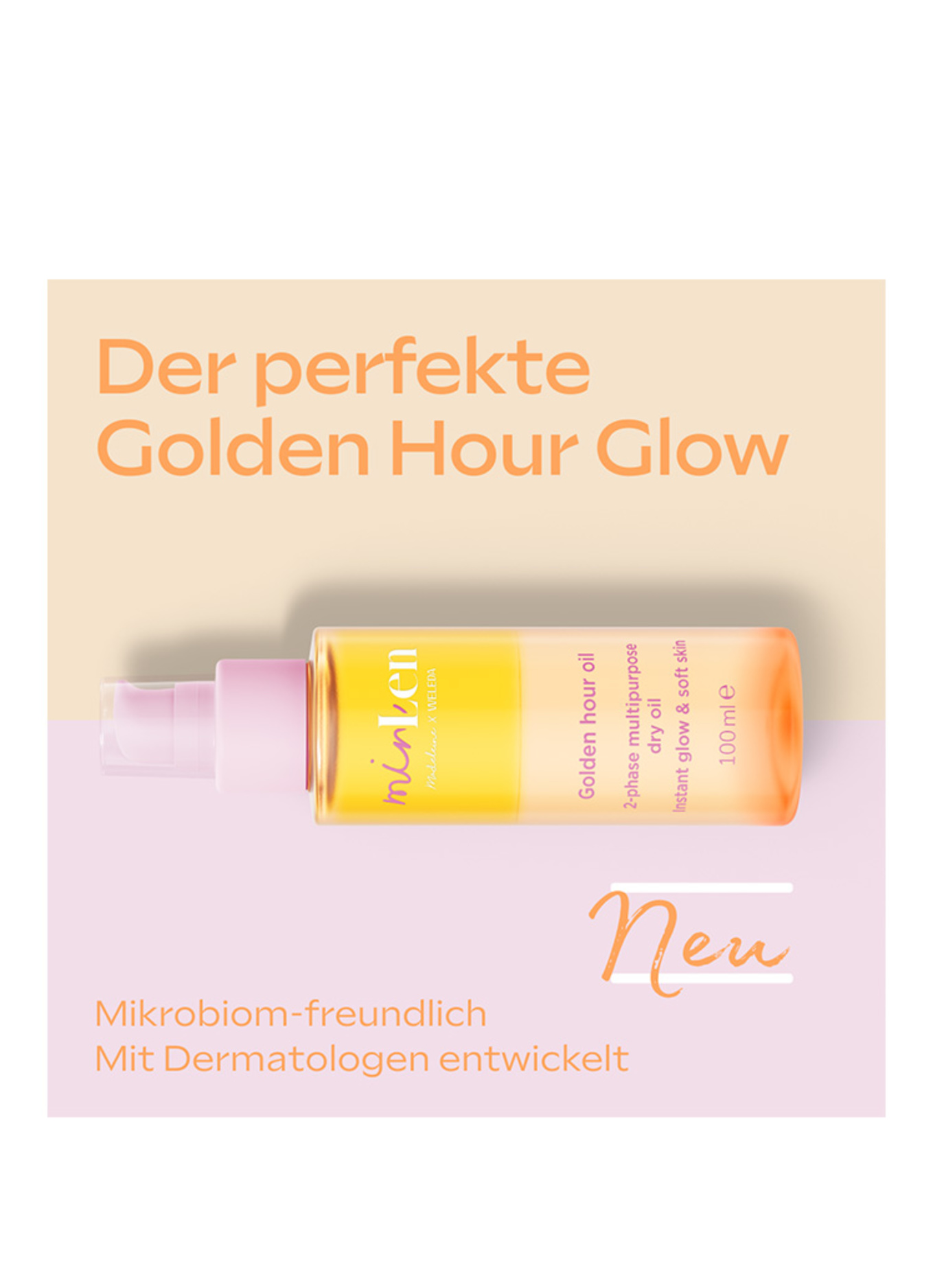 minLen HUILE GOLDEN HOUR