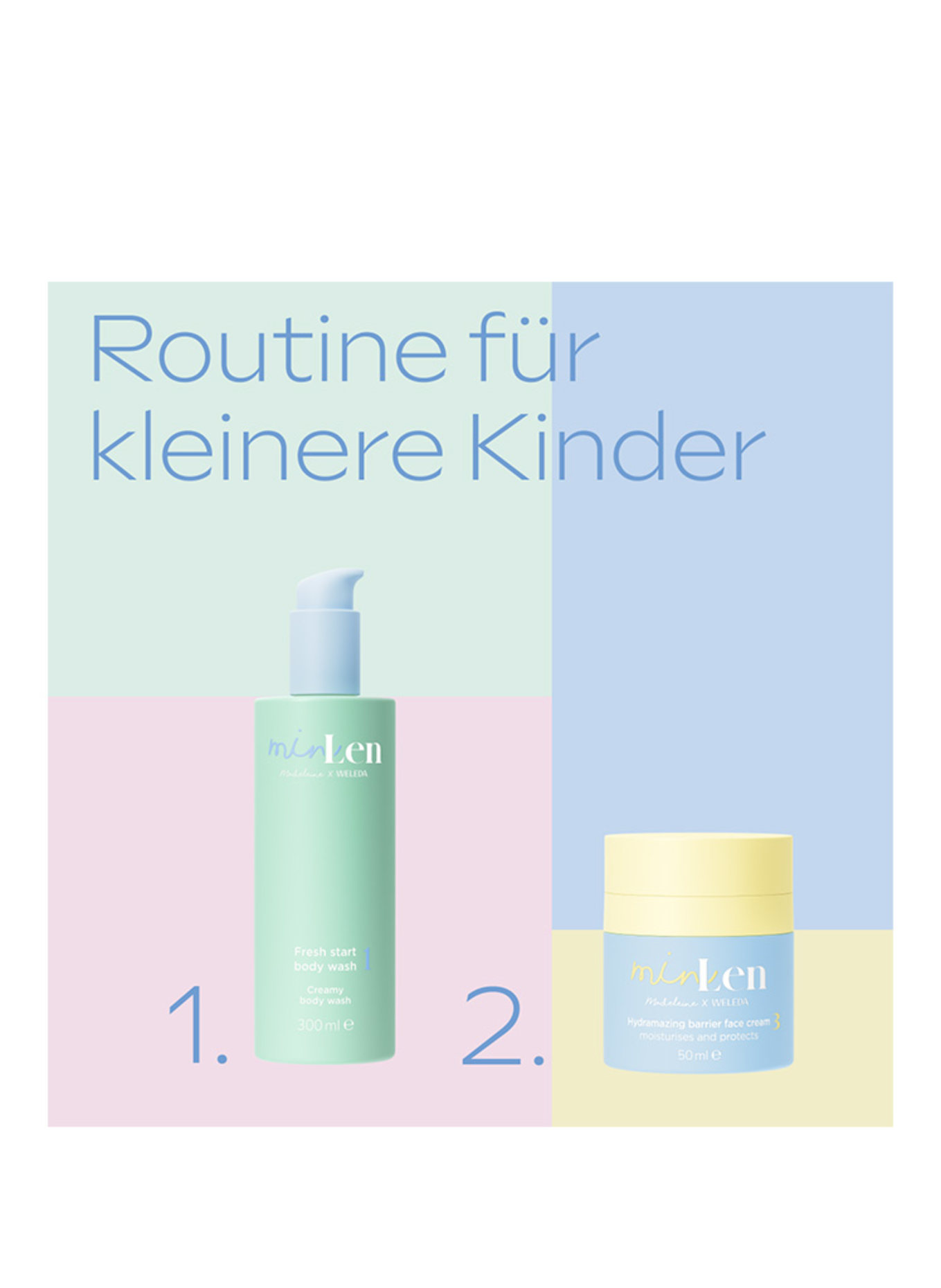 minLen FRESH START BODY WASH