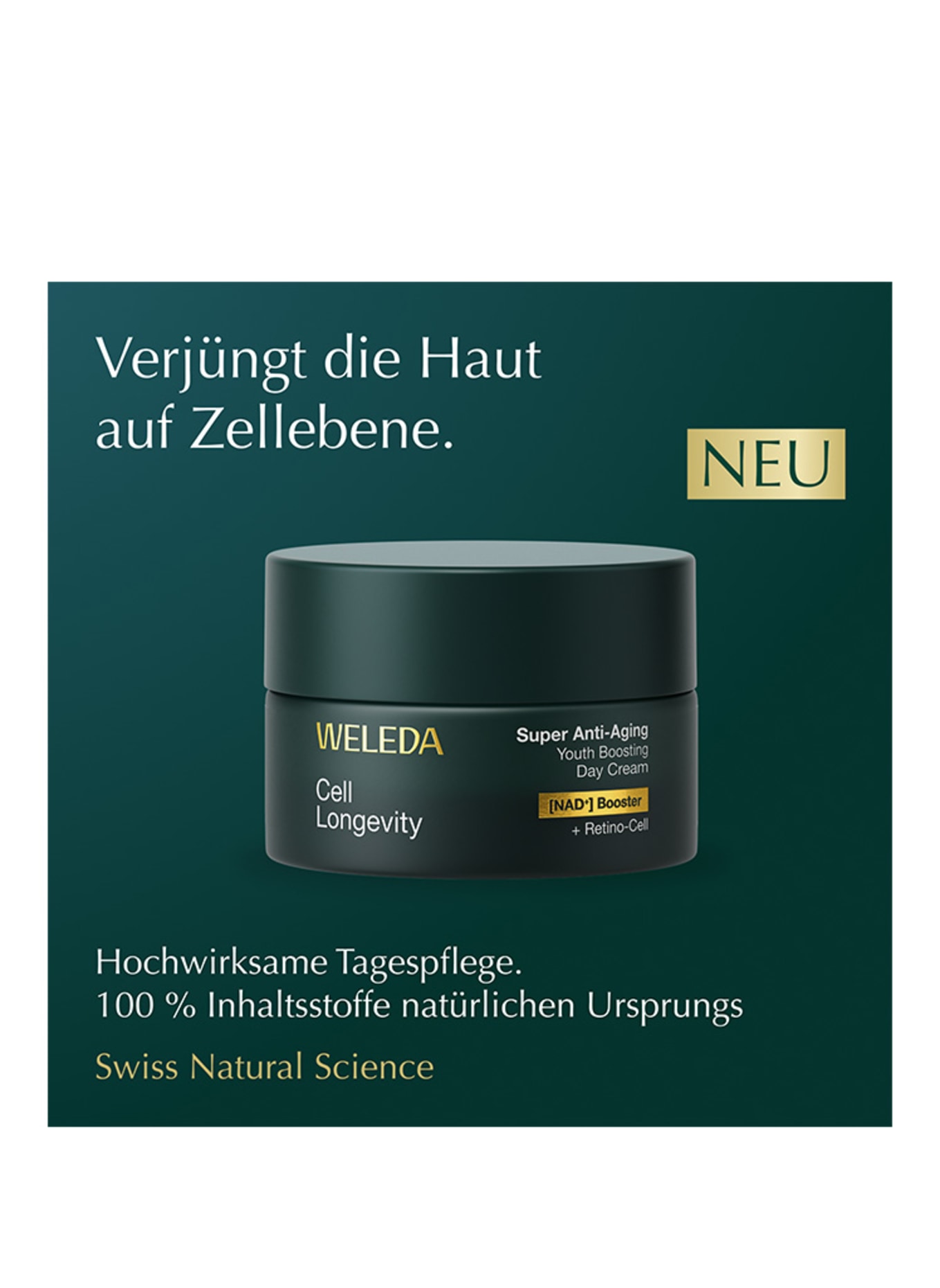 WELEDA Cell Longevity CELL LONGEVITY SUPER ANTI-AGING YOUTH BOOSTING DAY CREAM