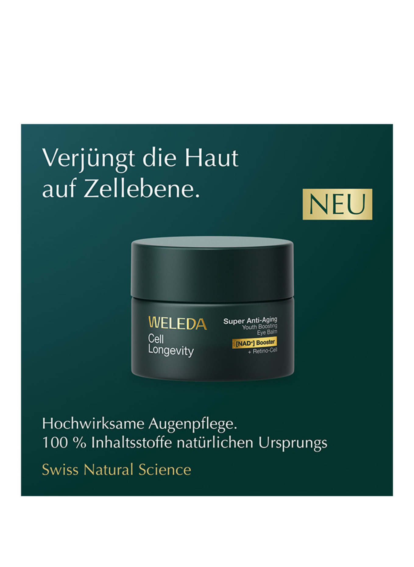 WELEDA Cell Longevity CELL LONGEVITY SUPER ANTI-AGING YOUTH BOOSTING EYE BALM