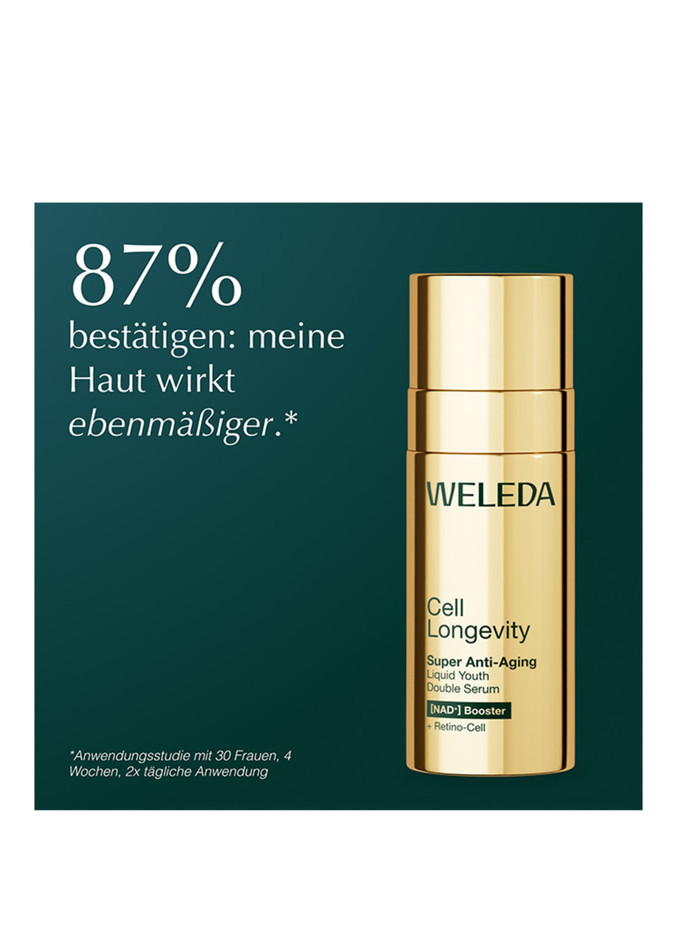 WELEDA Cell Longevity CELL LONGEVITY SUPER ANTI-AGING LIQUID YOUTH DOUBLE SERUM