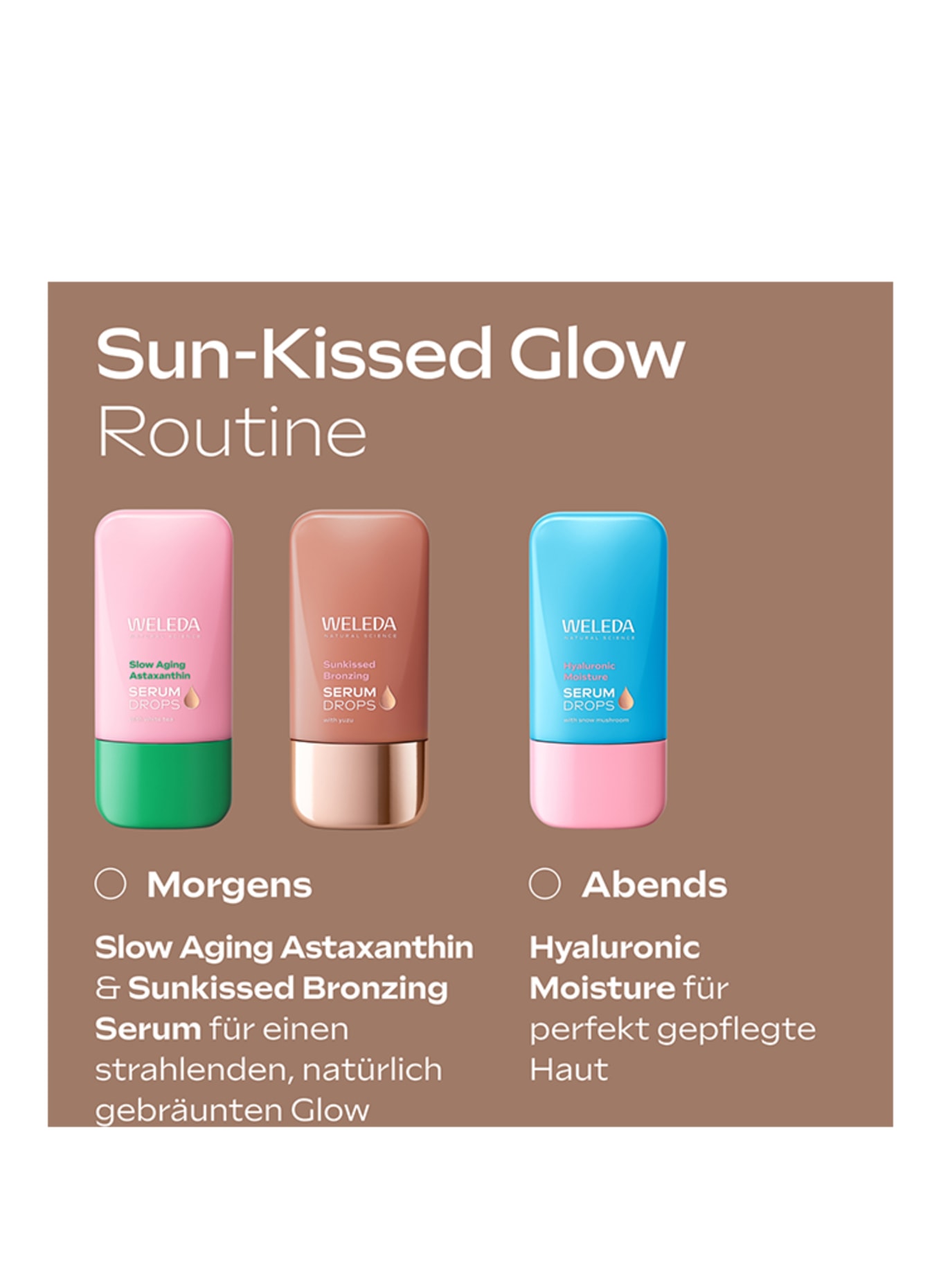 WELEDA SUNKISSED BRONZING SERUM DROPS