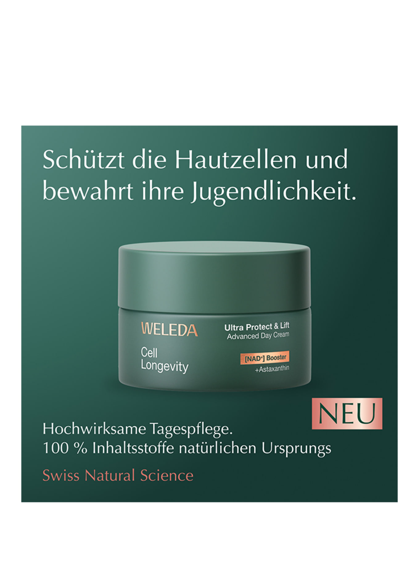 WELEDA Cell Longevity CELL LONGEVITY ULTRA PROTECT &amp; LIFT ADVANCED DAY CREAM