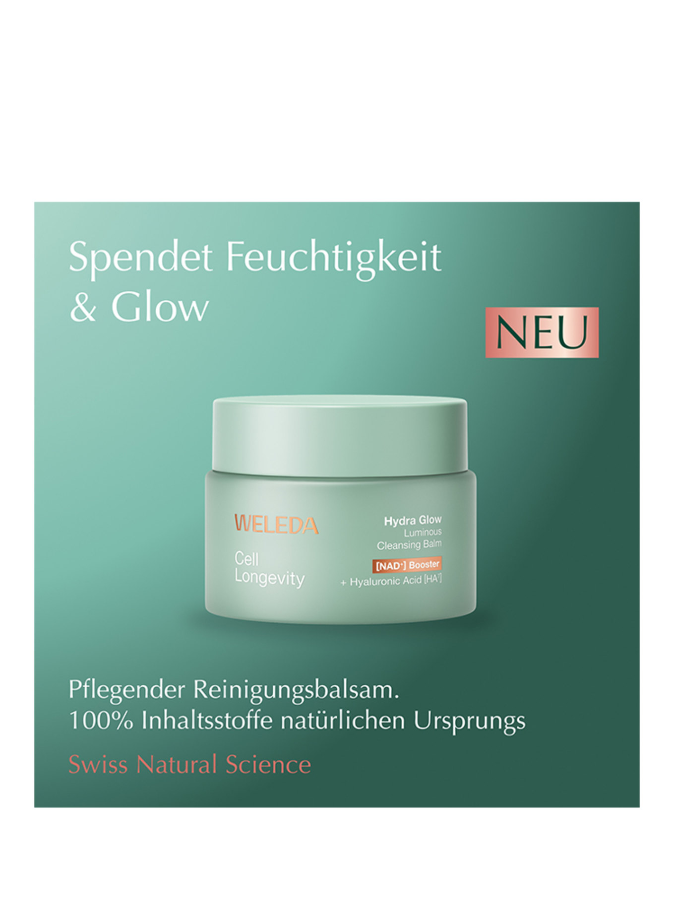 WELEDA Cell Longevity CELL LONGEVITY HYDRA GLOW LUMINOUS CLEANSING BALM