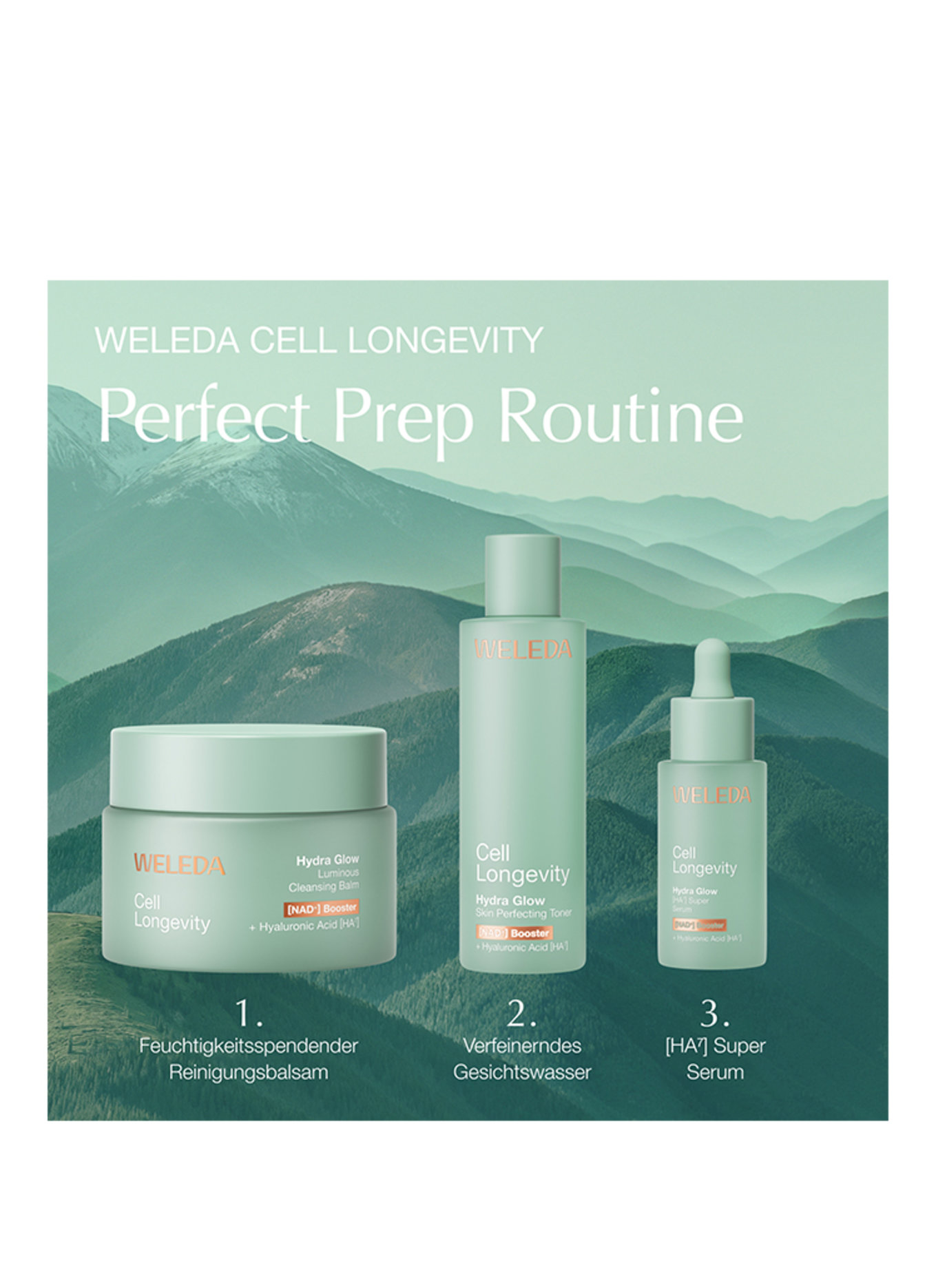 WELEDA Cell Longevity CELL LONGEVITY HYDRA GLOW LUMINOUS CLEANSING BALM