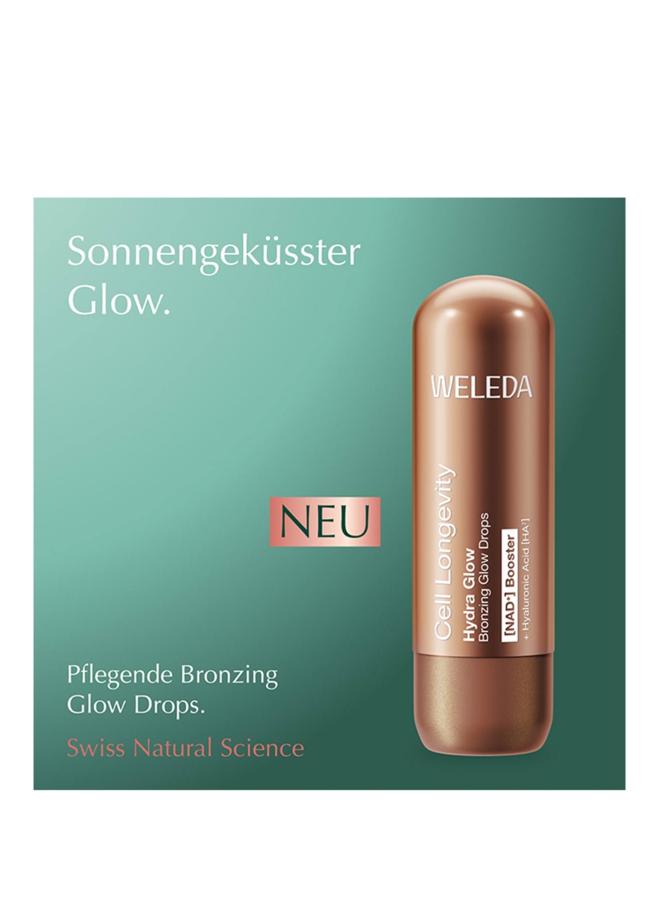 WELEDA Cell Longevity CELL LONGEVITY HYDRA GLOW BRONZING GLOW DROPS