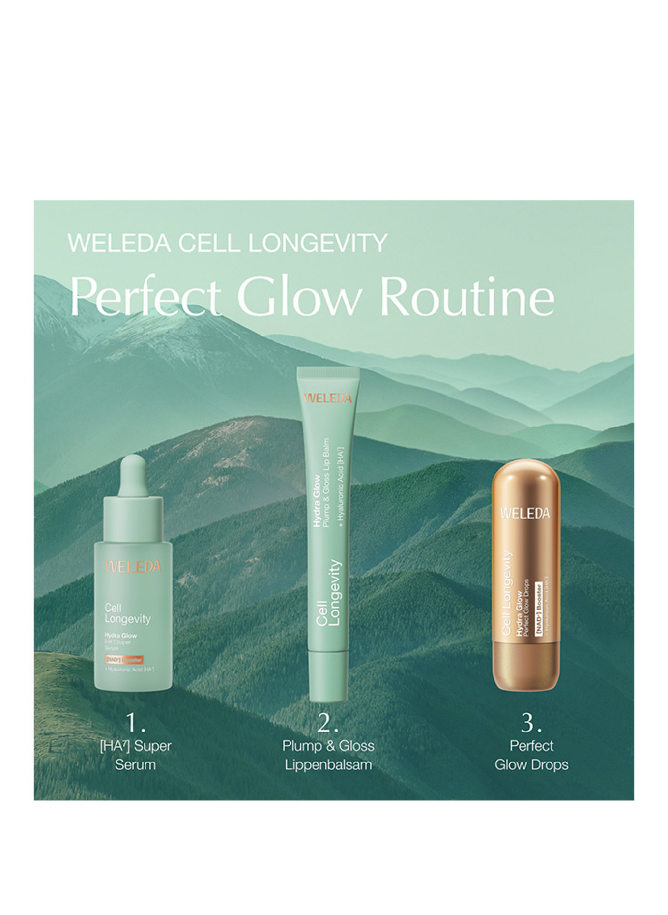 WELEDA Cell Longevity CELL LONGEVITY HYDRA GLOW PLUMP & GLOSS LIP BALM