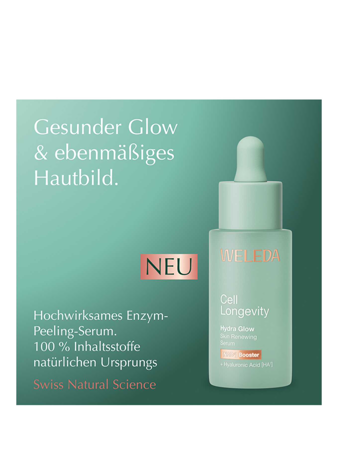 WELEDA Cell Longevity CELL LONGEVITY HYDRA GLOW HUIDVERNIEUWEND SERUM