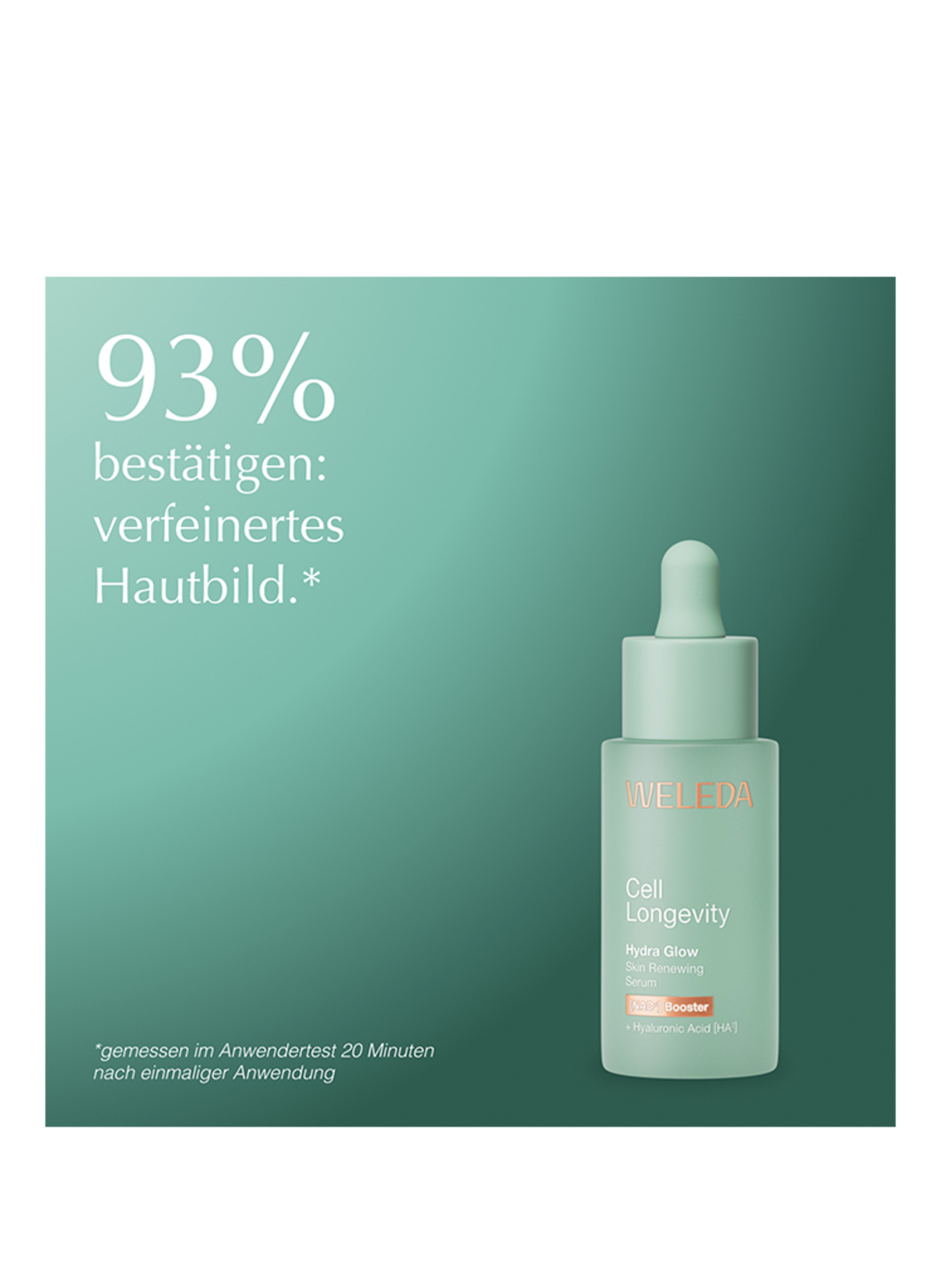 WELEDA Cell Longevity CELL LONGEVITY HYDRA GLOW HUIDVERNIEUWEND SERUM