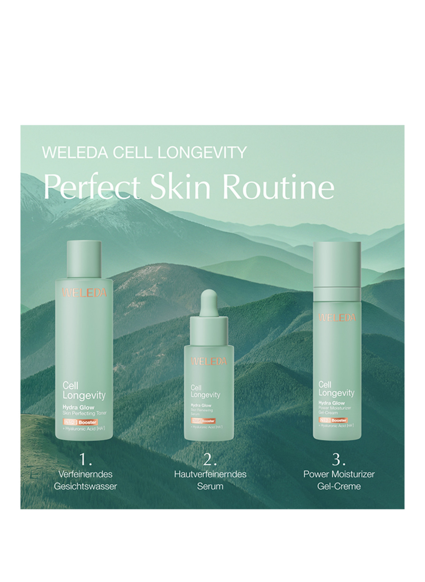 WELEDA Cell Longevity CELL LONGEVITY HYDRA GLOW HUIDVERNIEUWEND SERUM