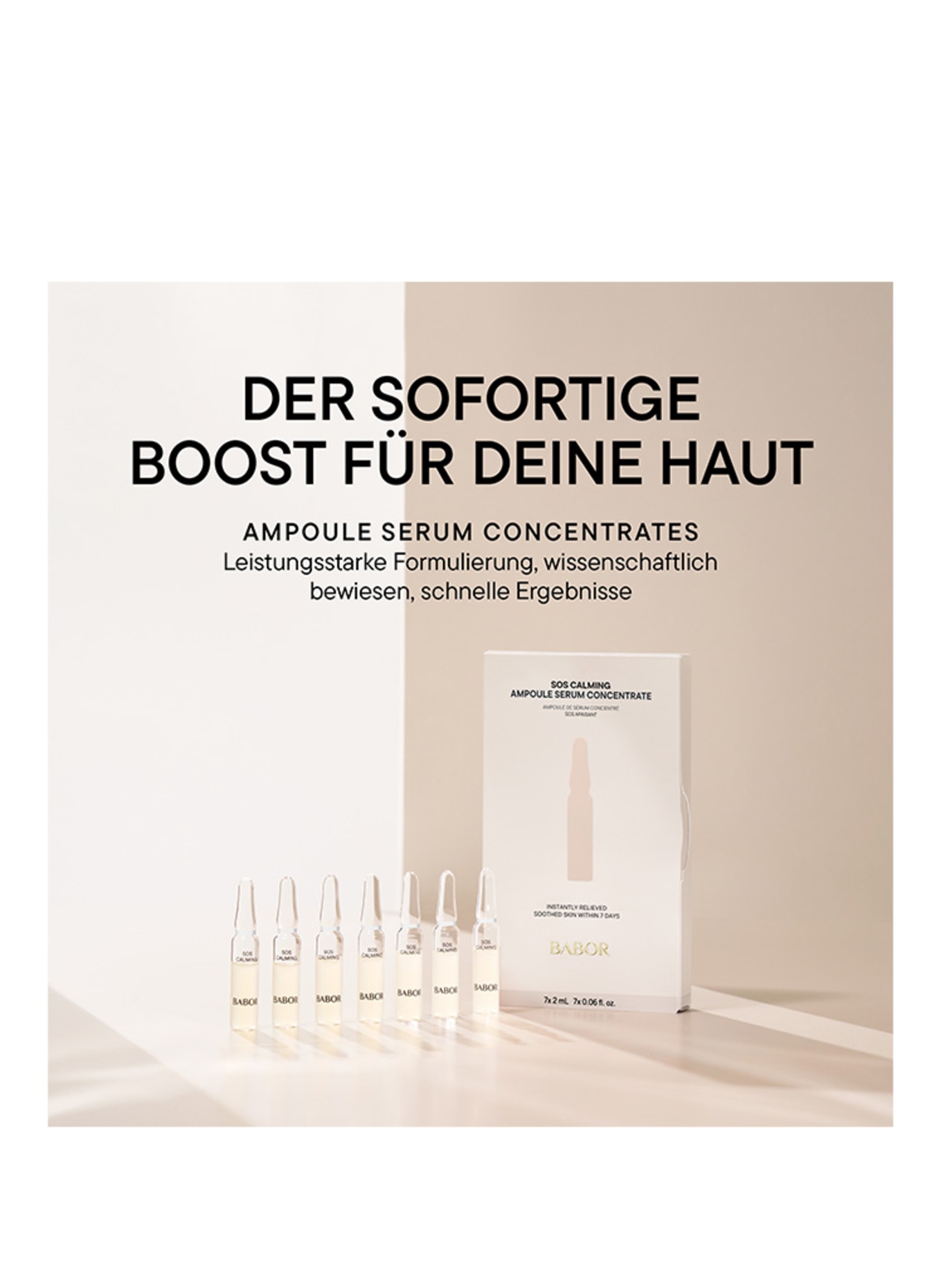 BABOR AMPOULE CONCENTRÉES