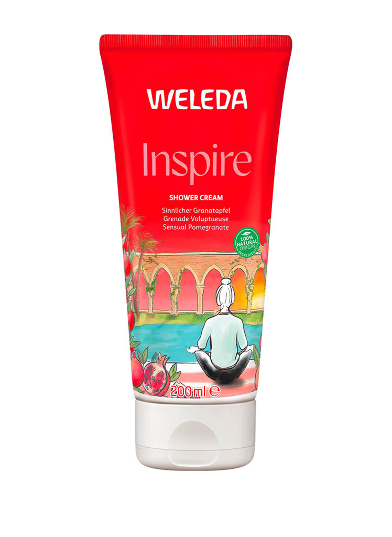 WELEDA INSPIRE DOUCHECREME GRANATAPPEL