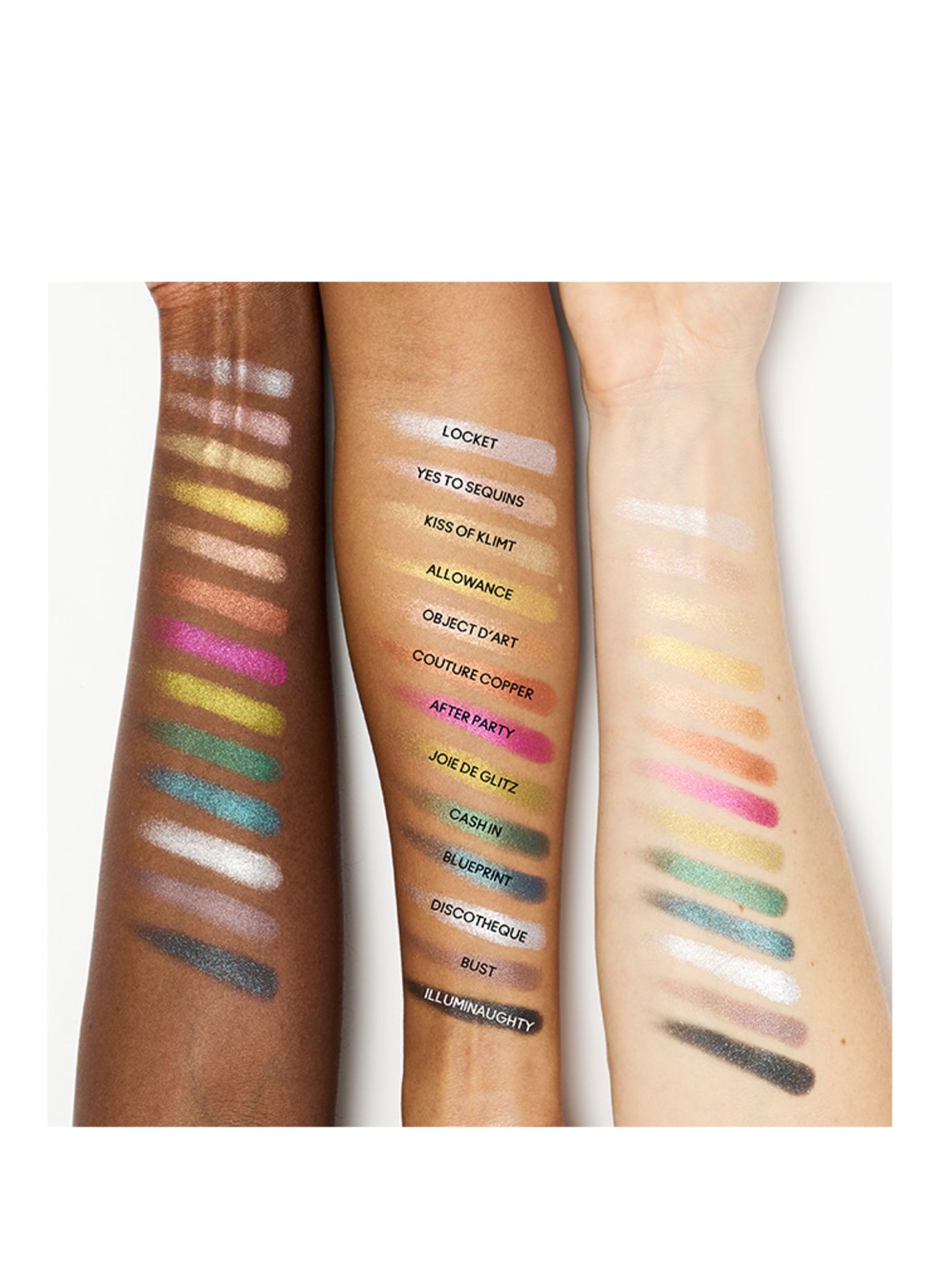 M.A.C METALLIC SINGLE EYE SHADOW COMPACT: BUST