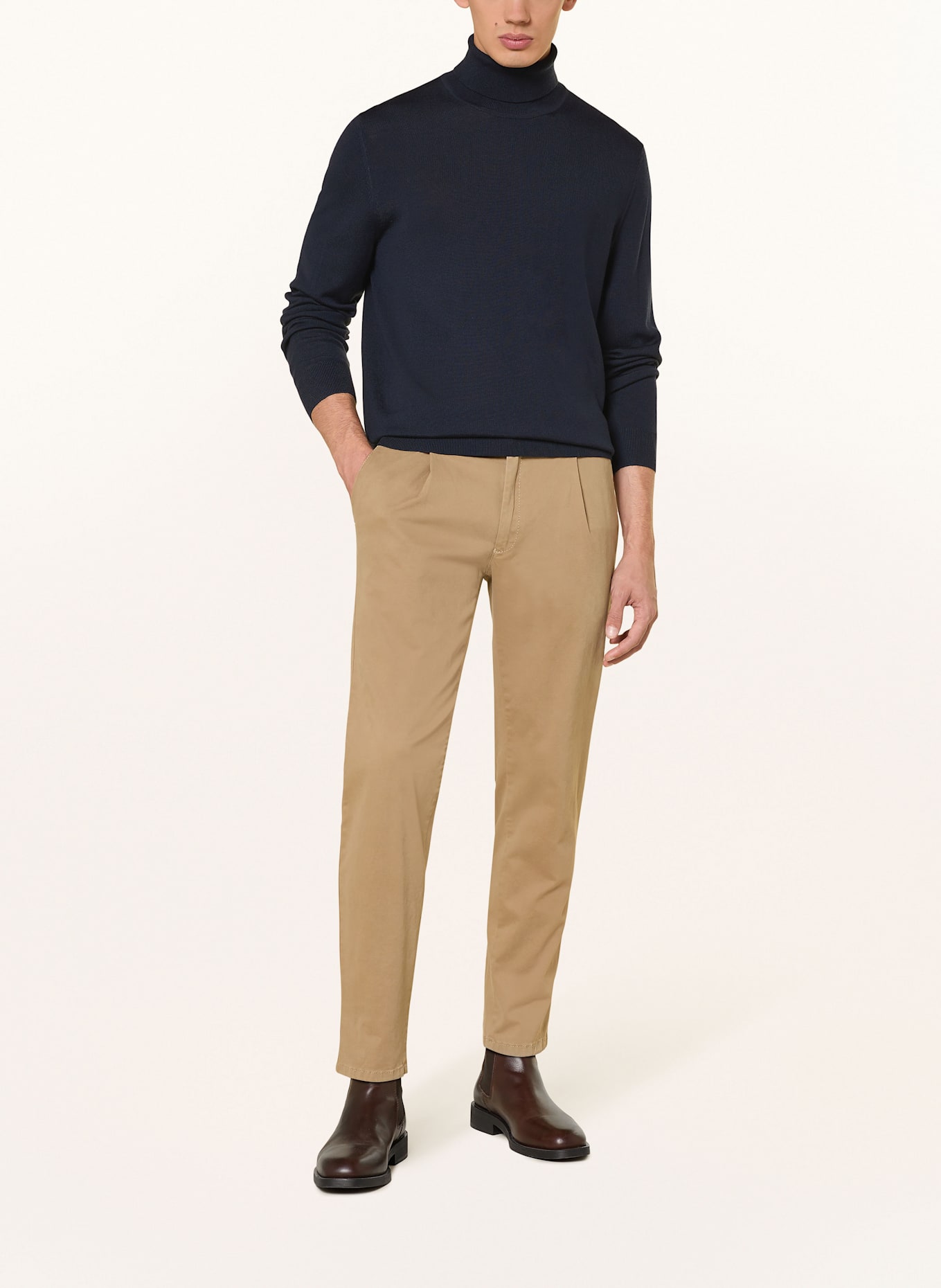 OLYMP Rollkragenpullover