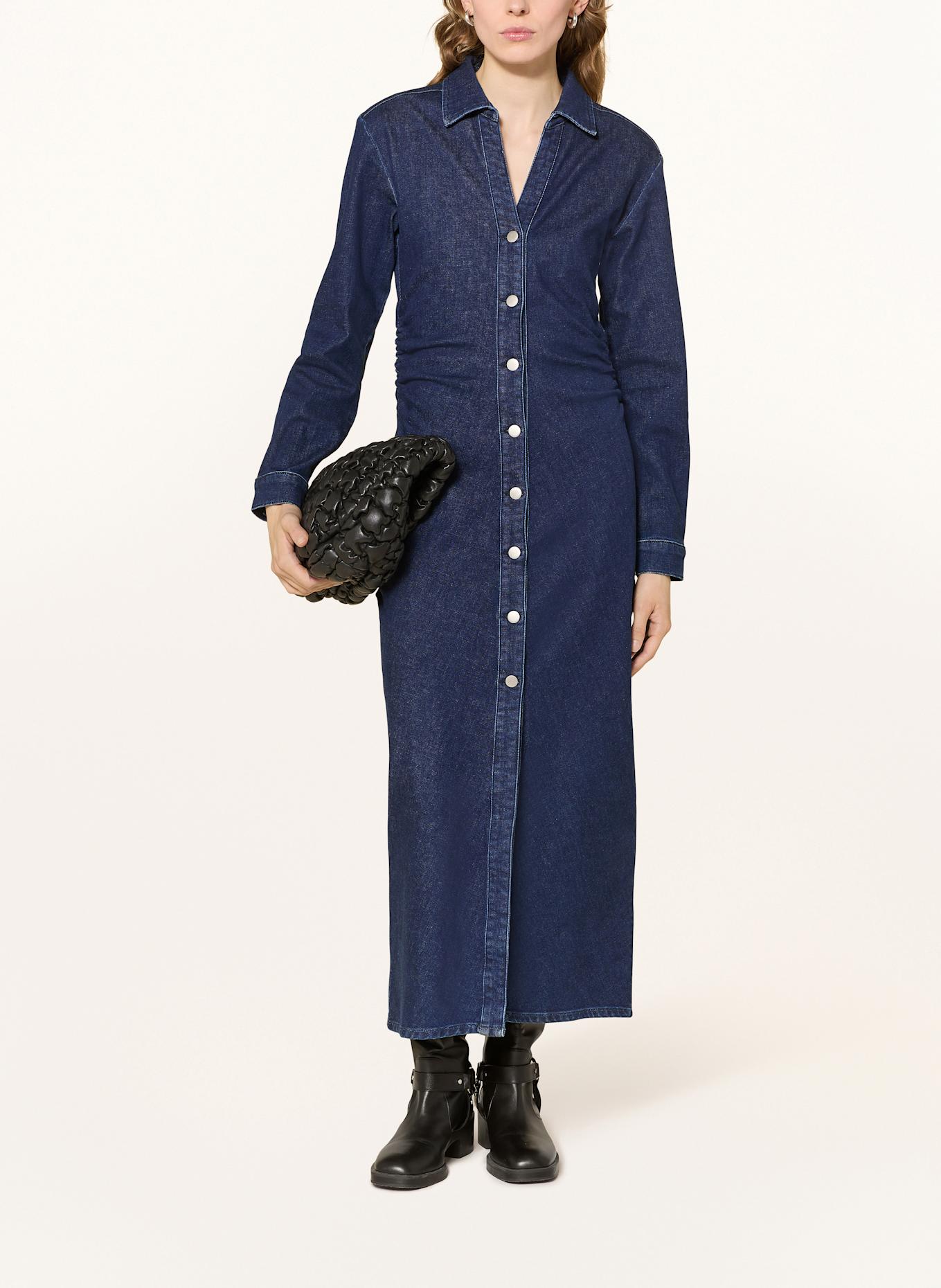 MSCH COPENHAGEN Jeansjurk MSCHMOW: DONKERBLAUW