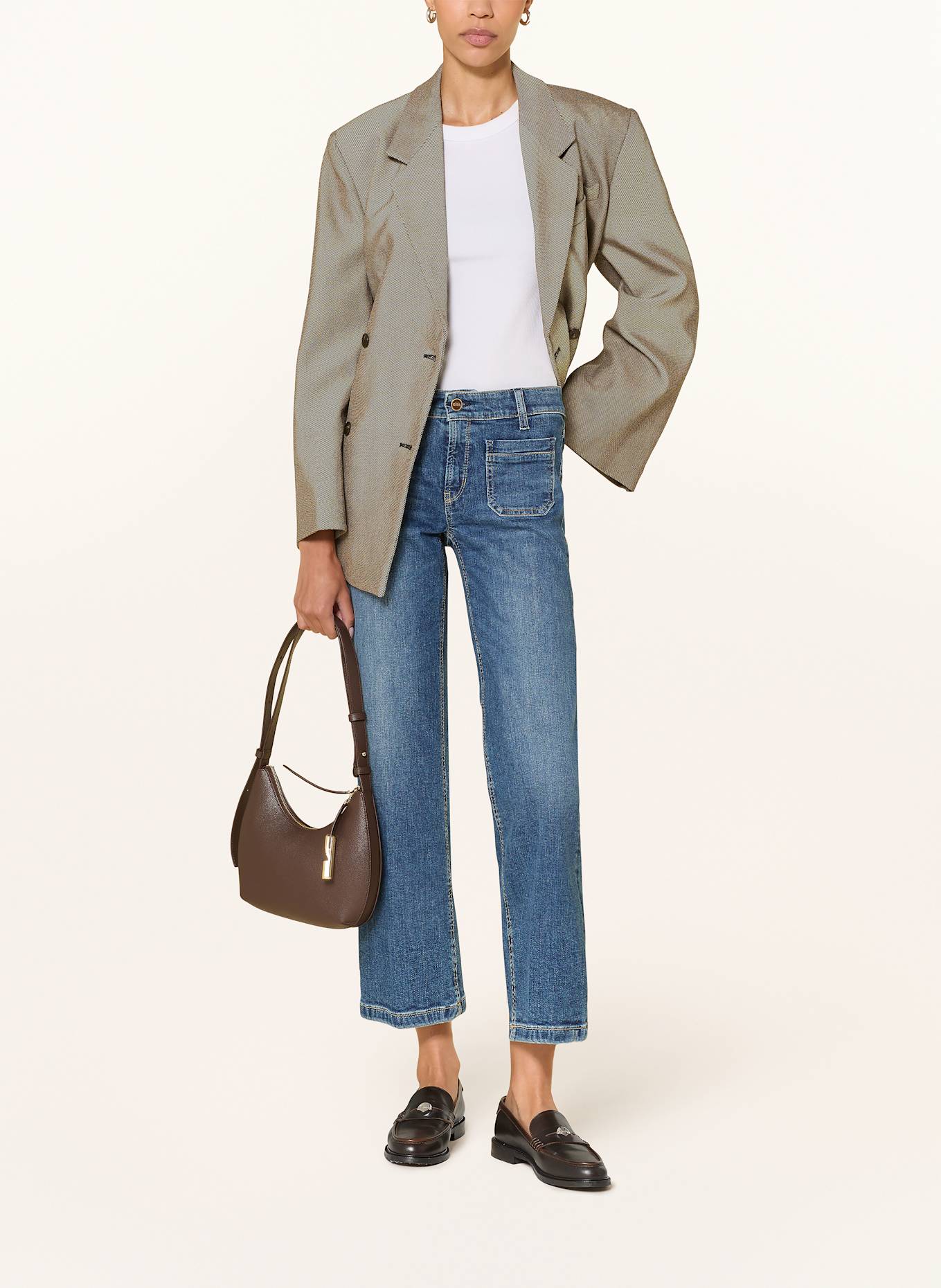 CAMBIO Wide leg jeans TESS: 5243 summer glam used