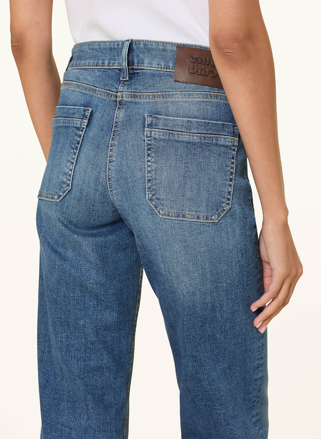 CAMBIO Wide leg jeans TESS: 5243 summer glam used