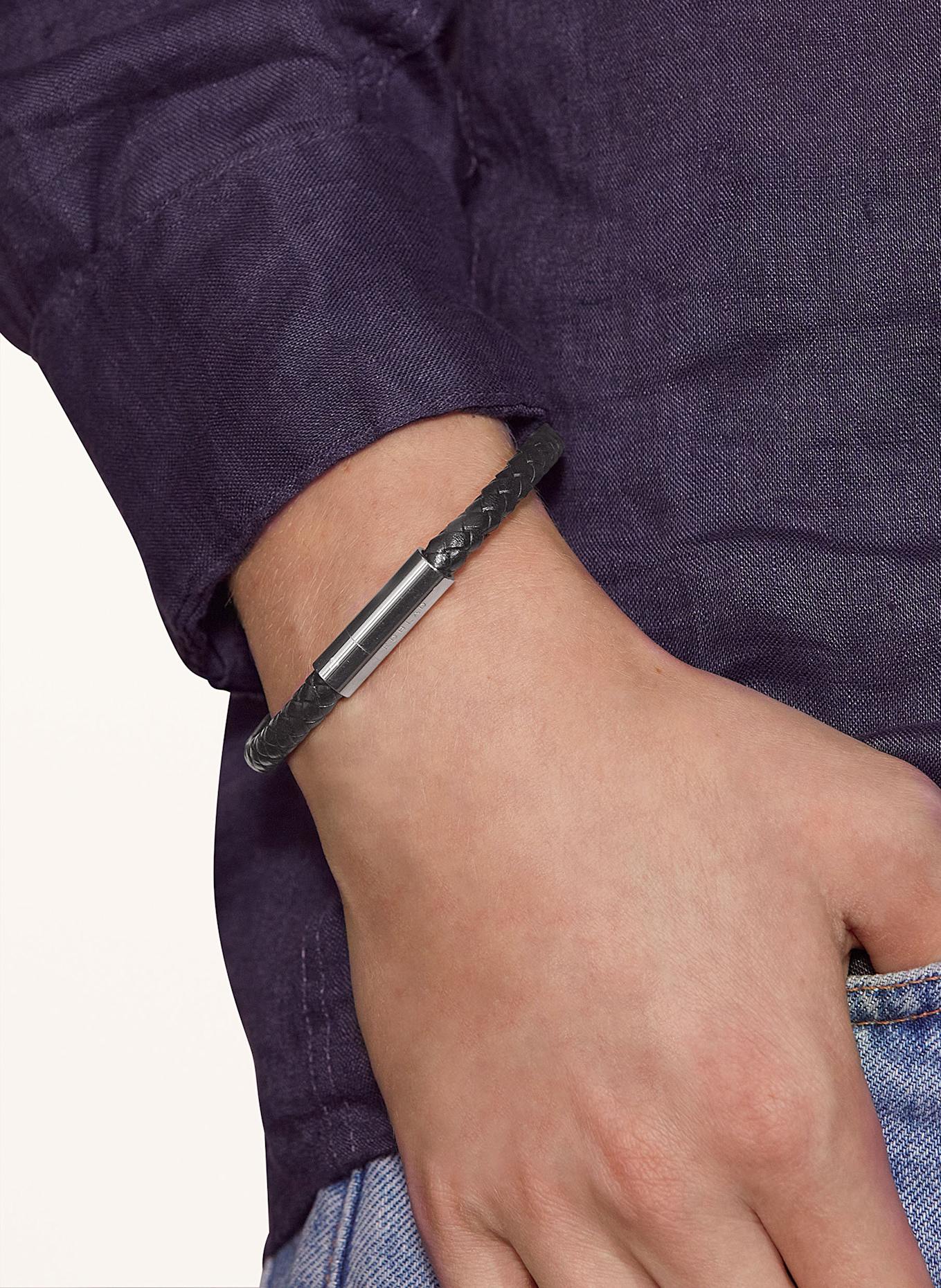 EDBLAD Lederarmband FRANKY: SCHWARZ