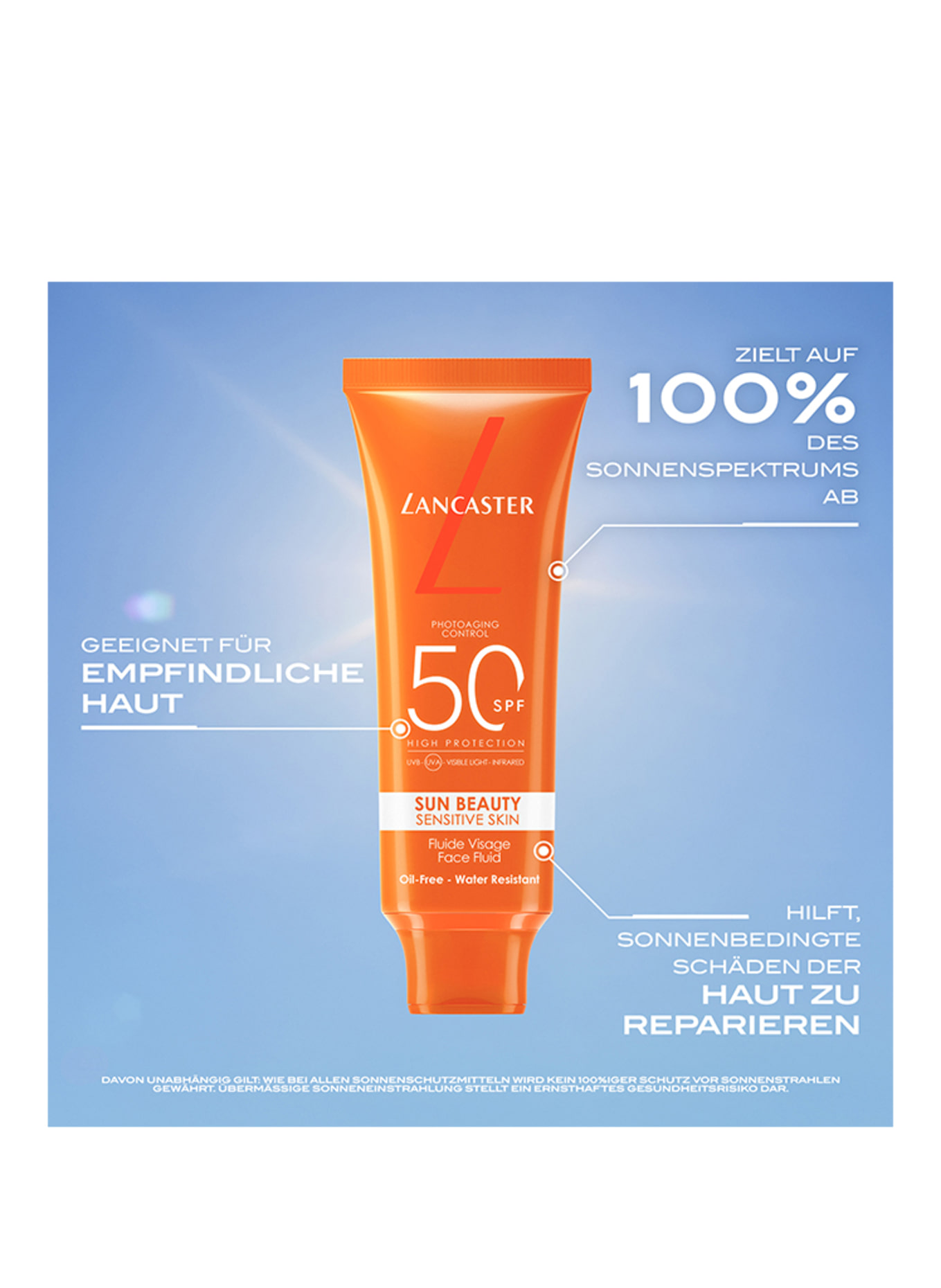 LANCASTER CLEAN SUN SENSITIVE