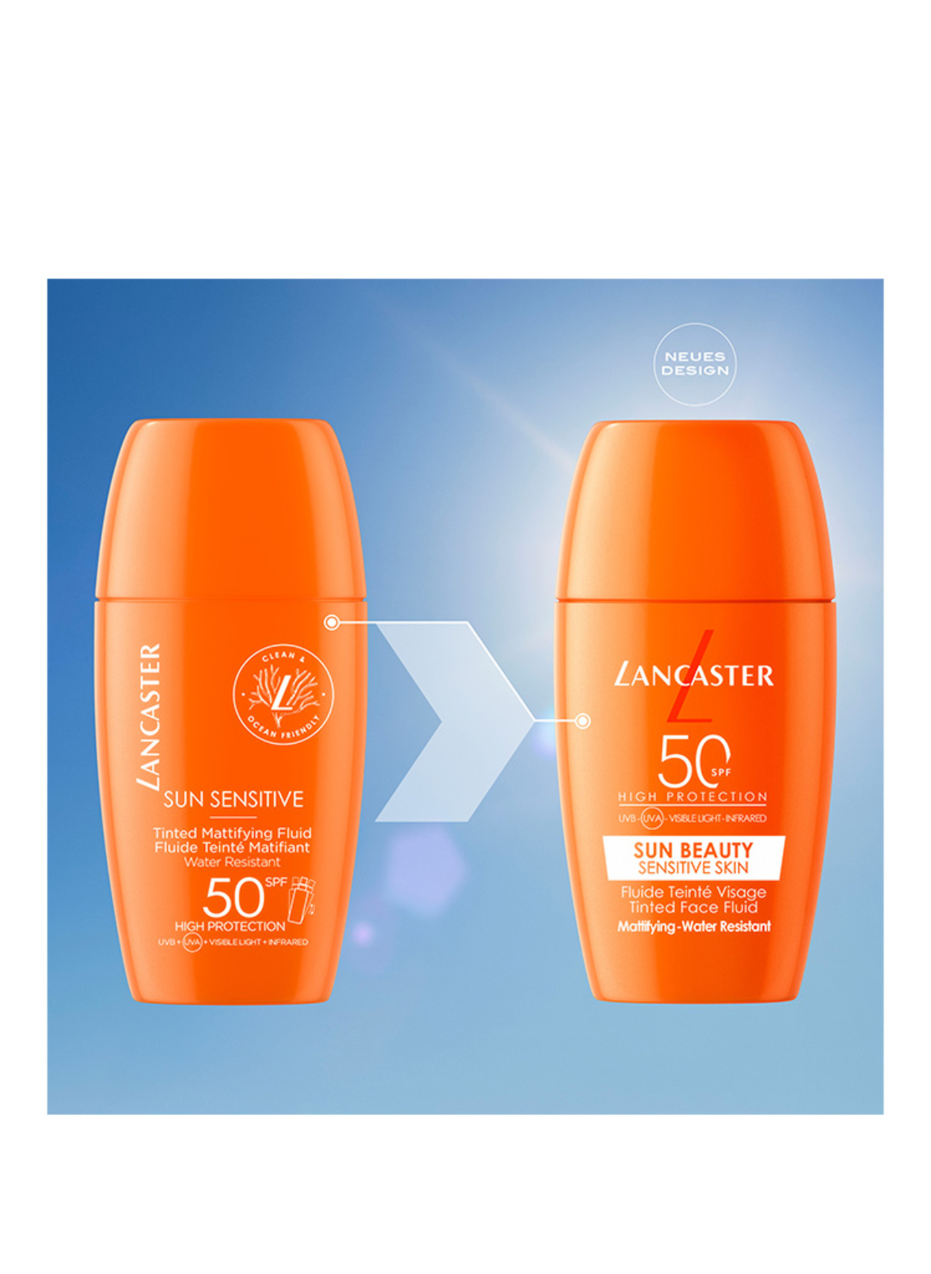 LANCASTER SUN SENSITIVE SPF 50