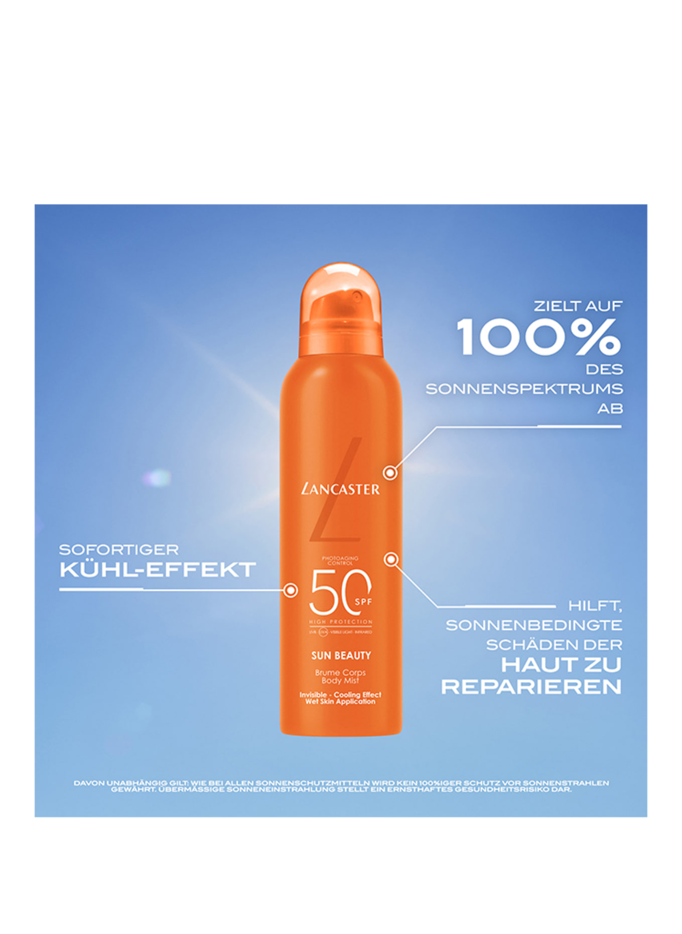 LANCASTER SUN BEAUTY SPF 50