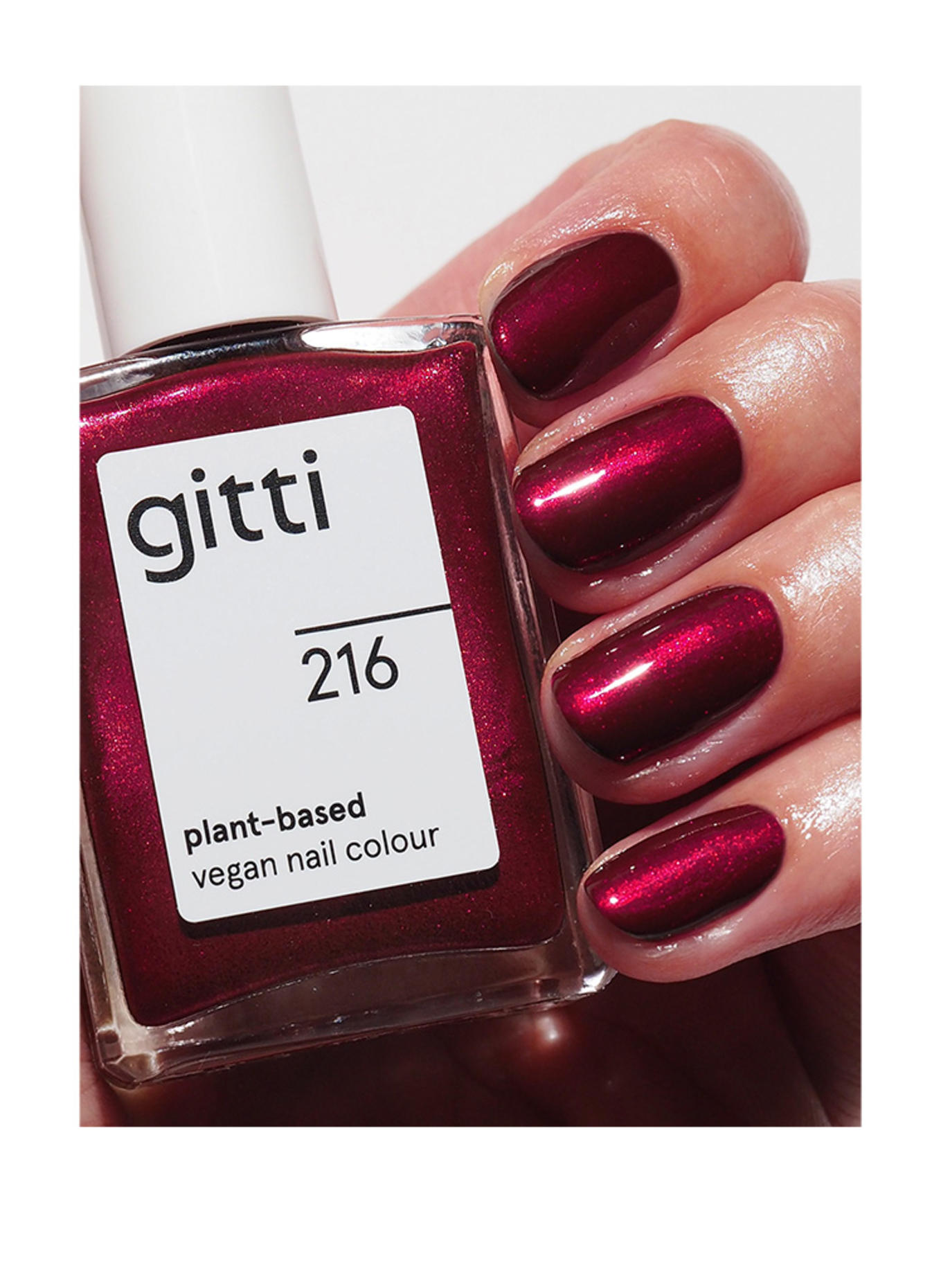gitti PLANT-BASED VEGAN NAIL COLOUR: NO. 216