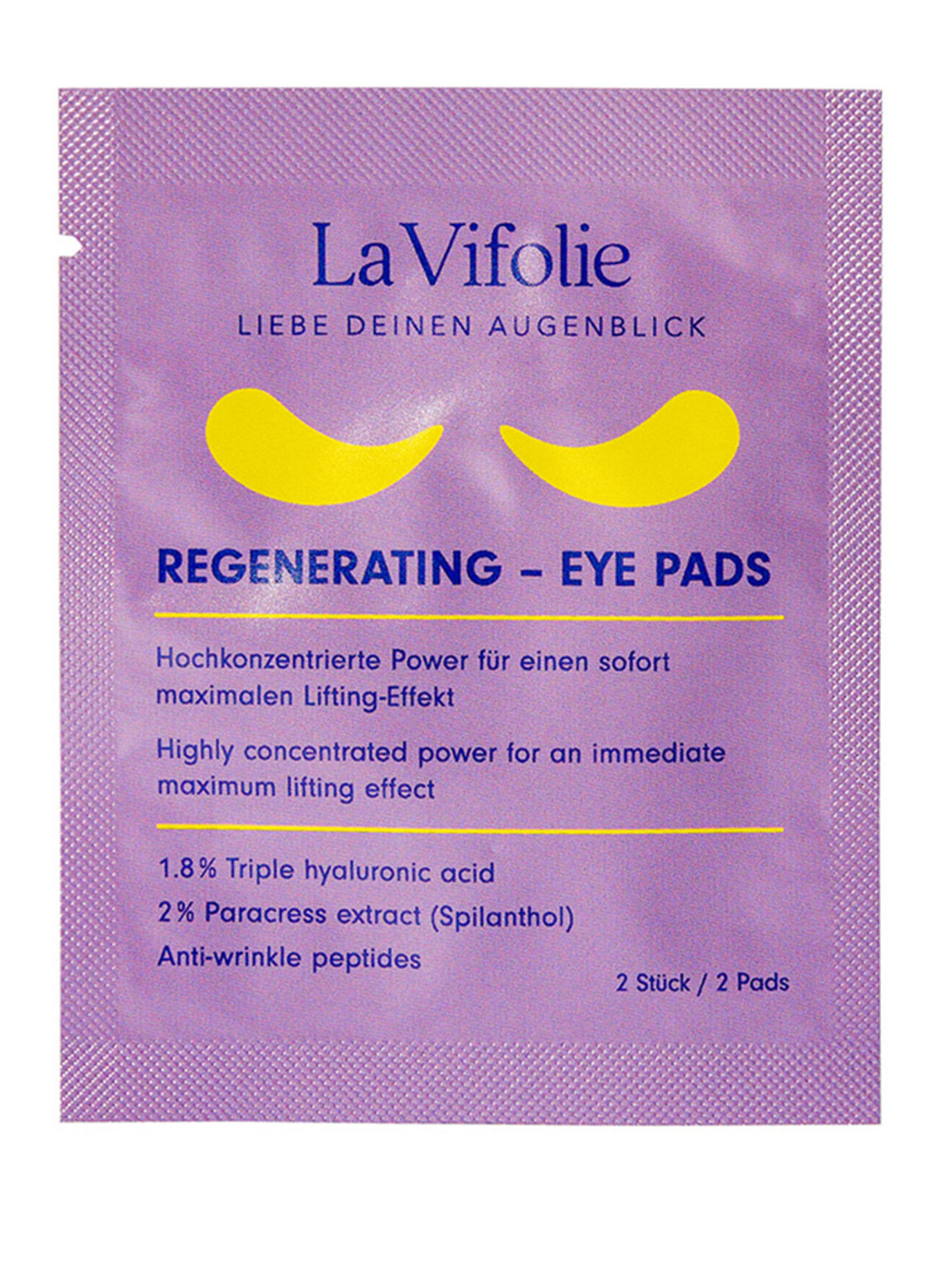 La Vifolie Patchs régénérants pour les yeux