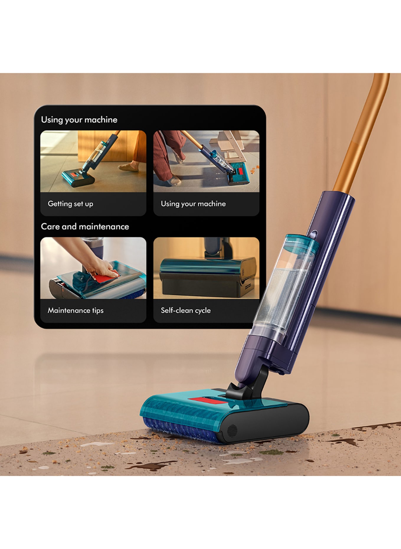 dyson CLEAN + WASH HYGIENE