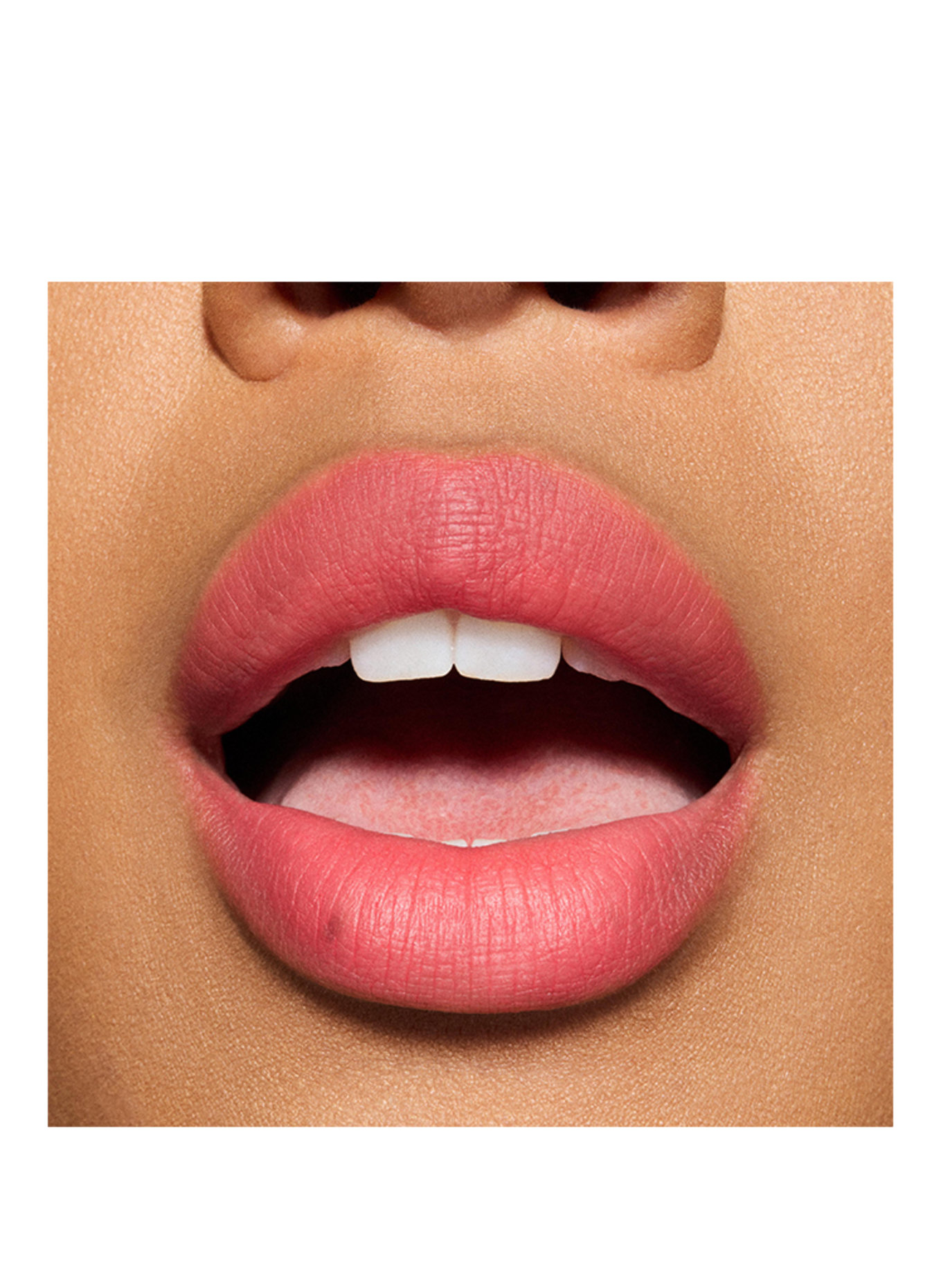 M.A.C POWDER KISS HAZY MATTE LIPSTICK: A LITTLE TAMED