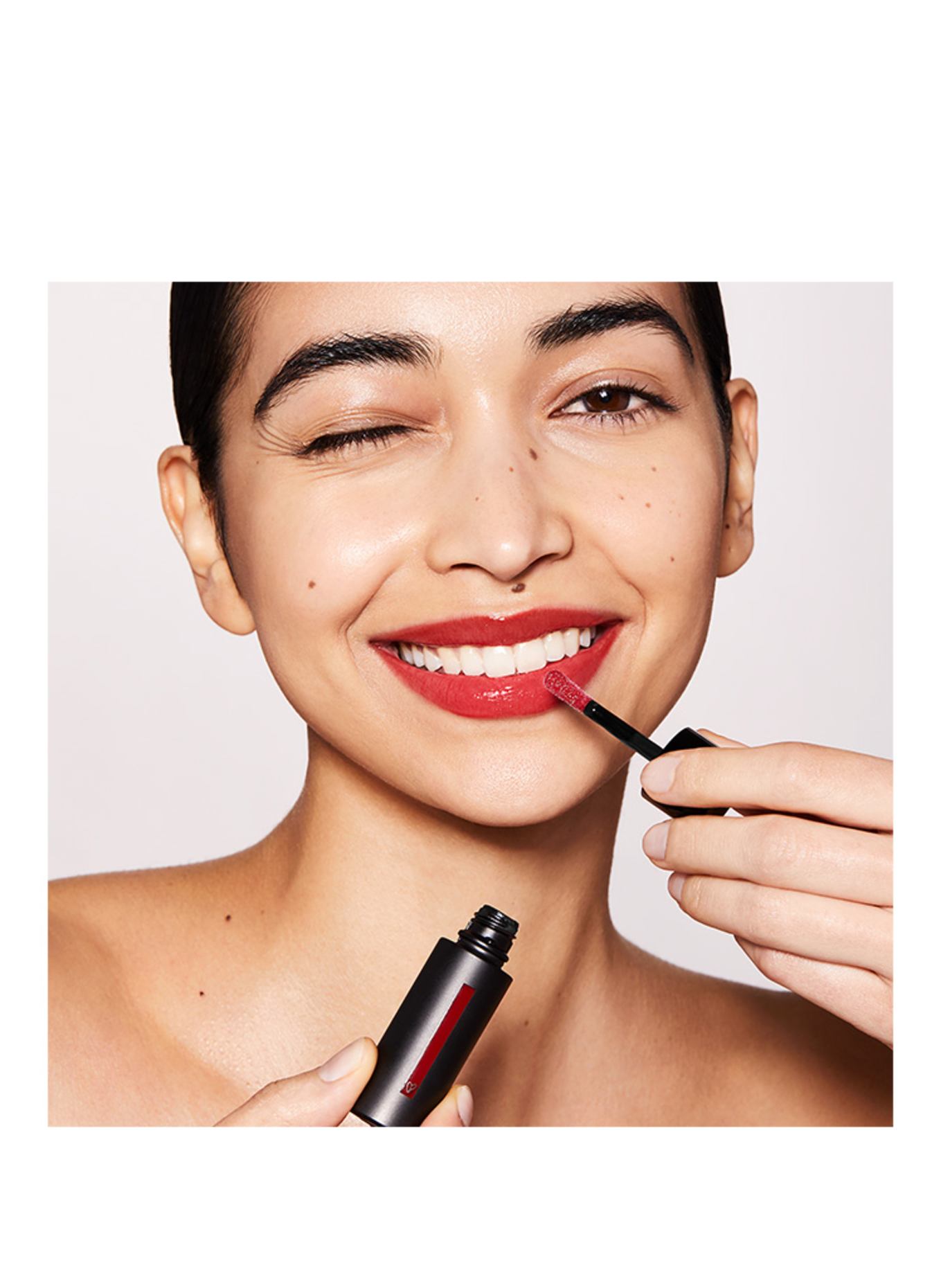 WESTMAN ATELIER SQUEAKY CLEAN LIQUID LIP BALM: PIPSQUEAK - BRIGHT BRICK