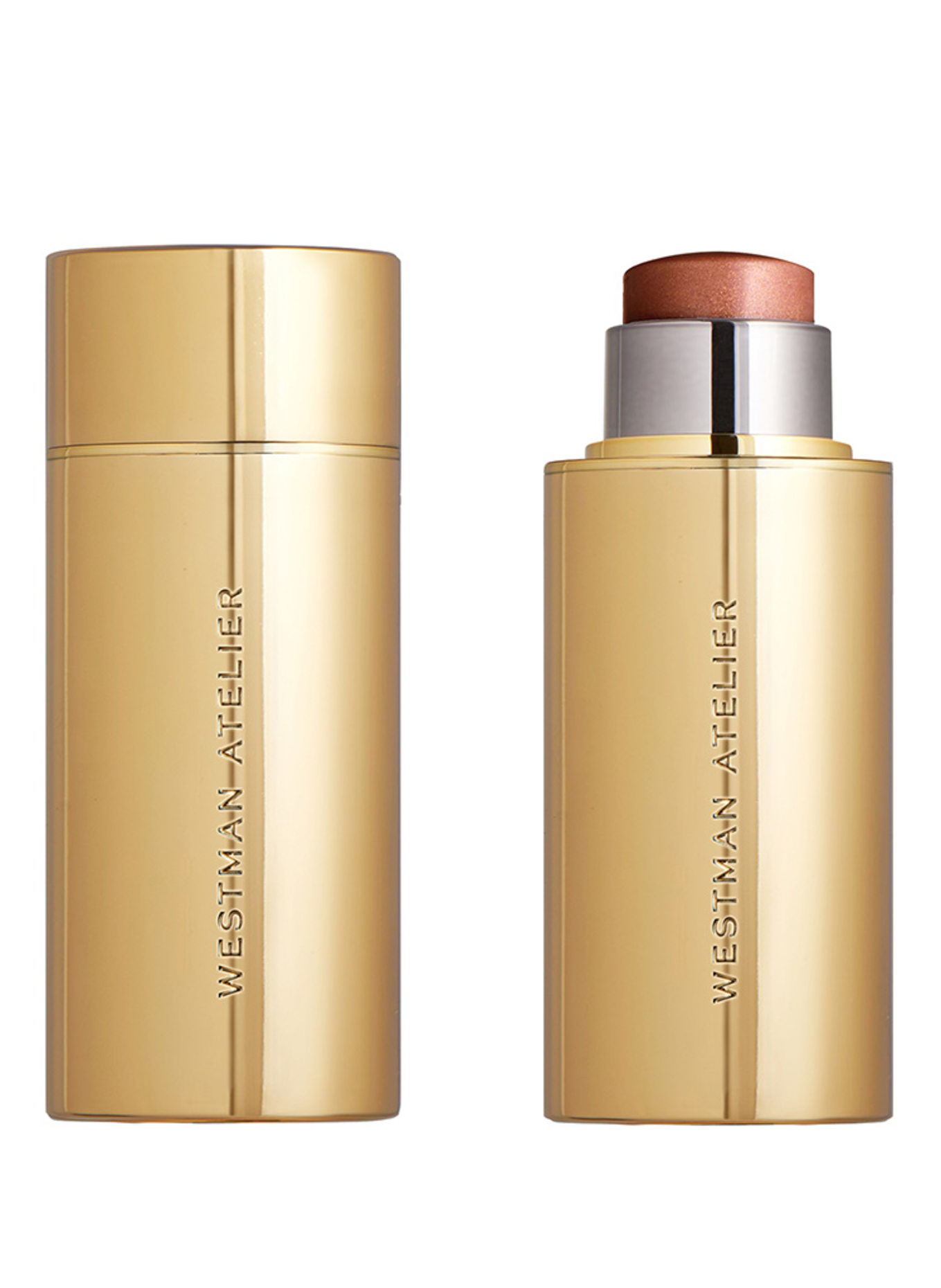 WESTMAN ATELIER LIT UP HIGHLIGHT STICK: BRÛLÉE - GLASSY BRONZE GOLD
