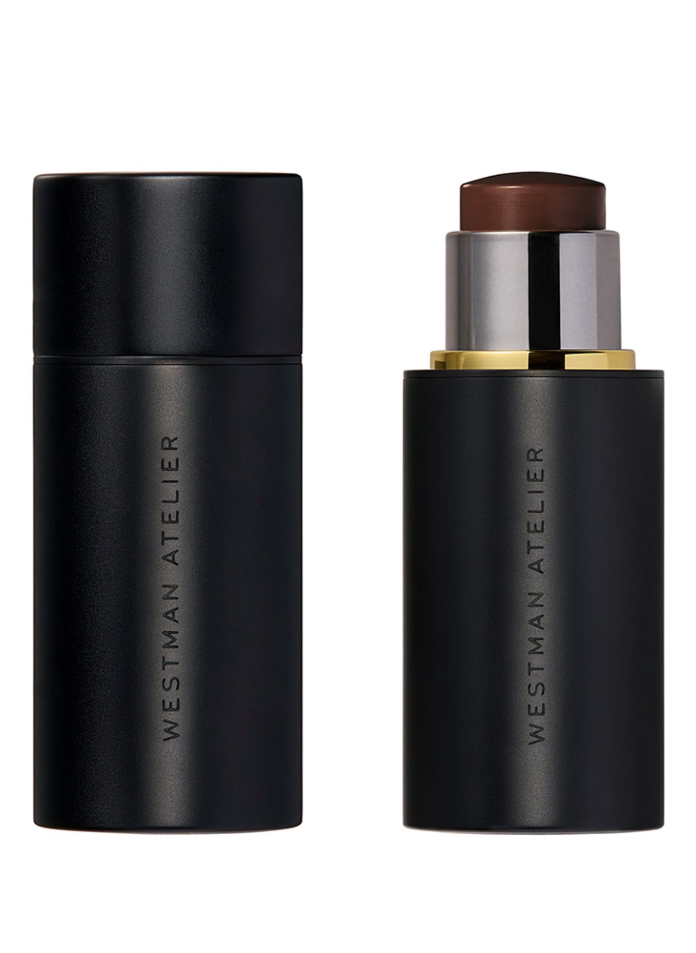 WESTMAN ATELIER FACE TRACE CONTOUR STICK: GANACHE - COOL DARK CHOCOLATE