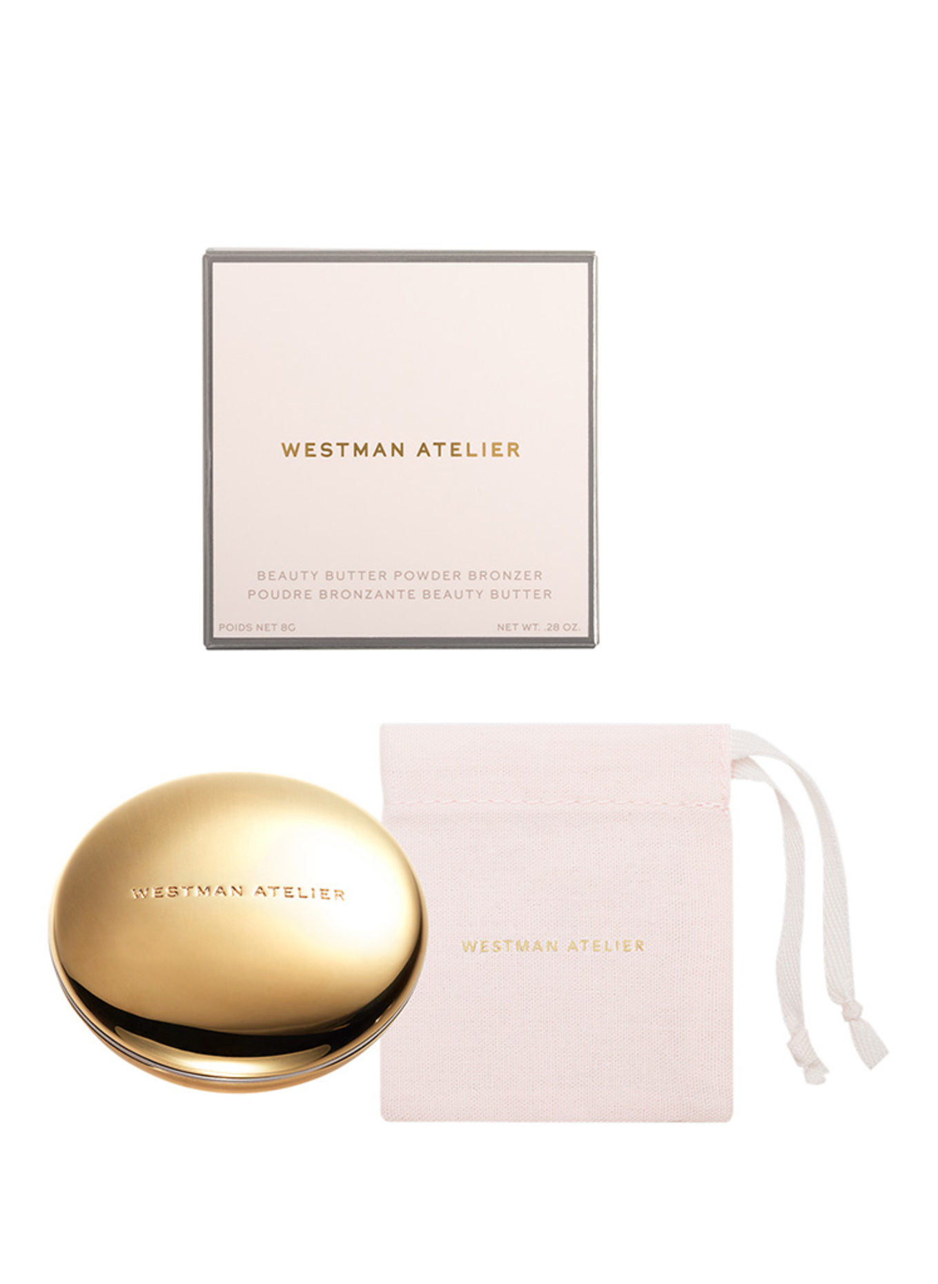 WESTMAN ATELIER BEAUTY BUTTER POWDER BRONZER: BEAU SOLEIL