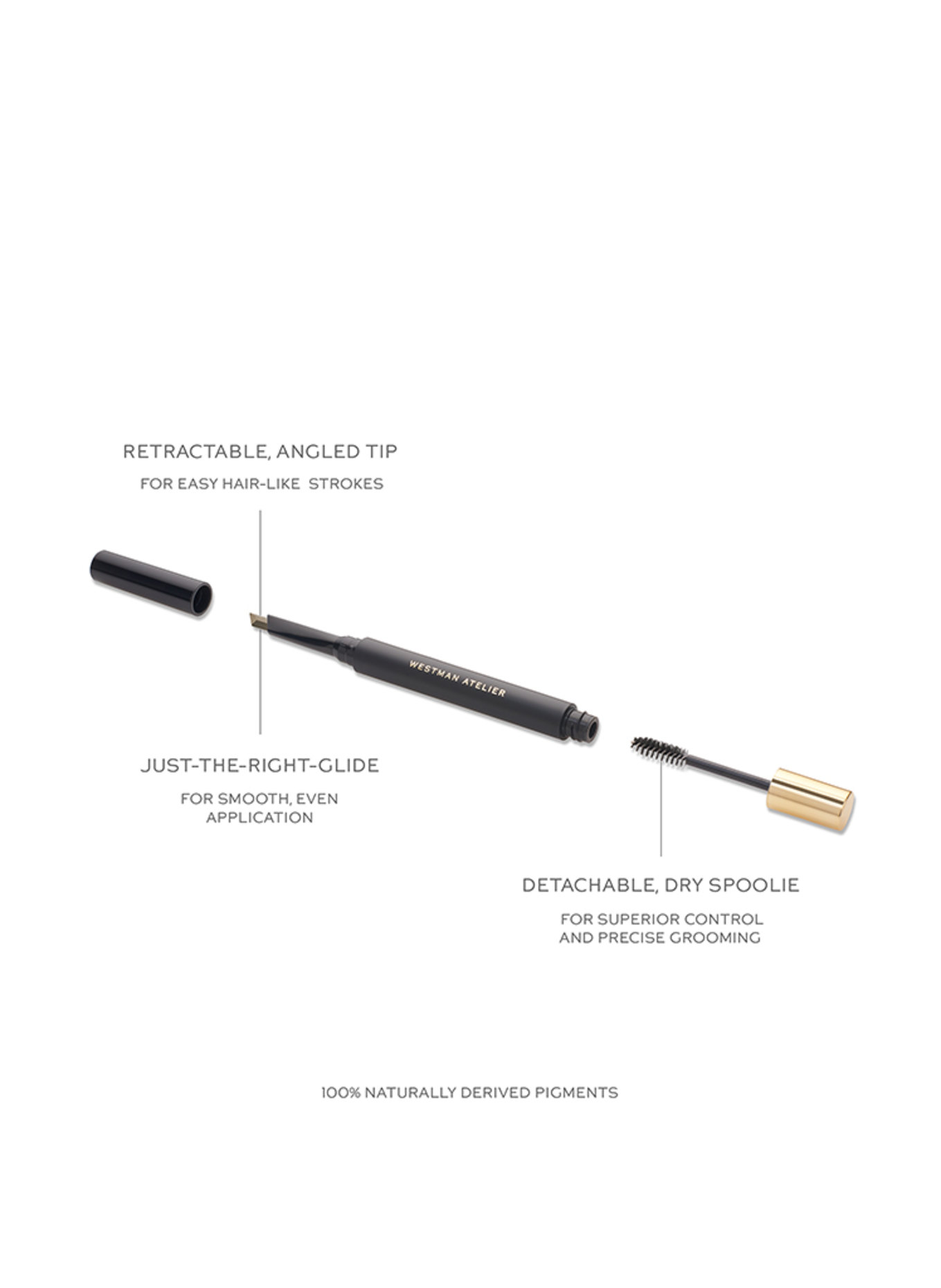 WESTMAN ATELIER BONNE BROW DEFINING PENCIL: BARK - WOODSY BROWN