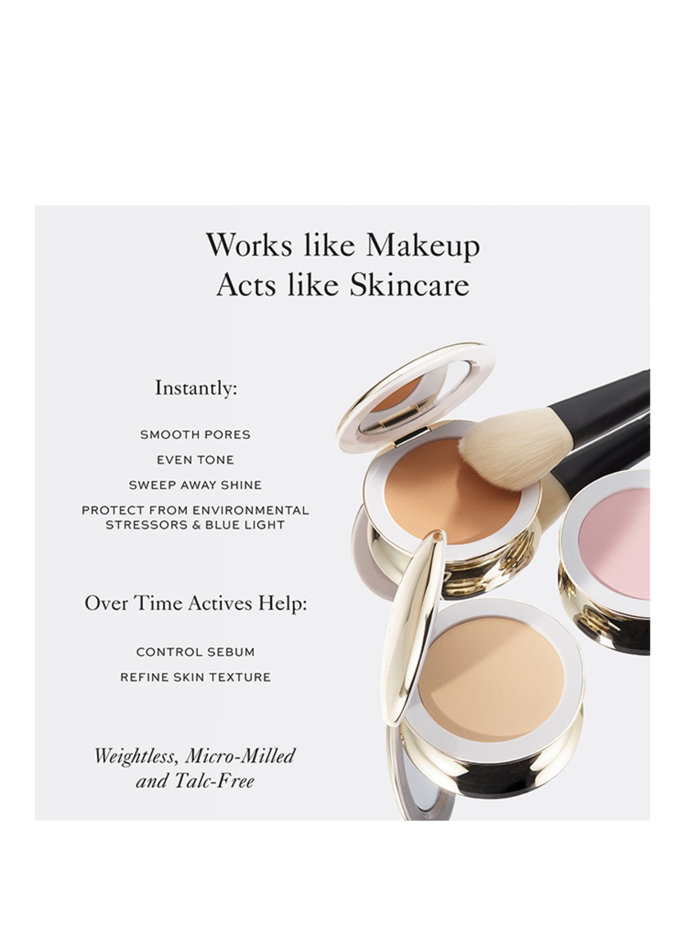 WESTMAN ATELIER VITAL PRESSED SKINCARE POWDER: TRANSLUCENT