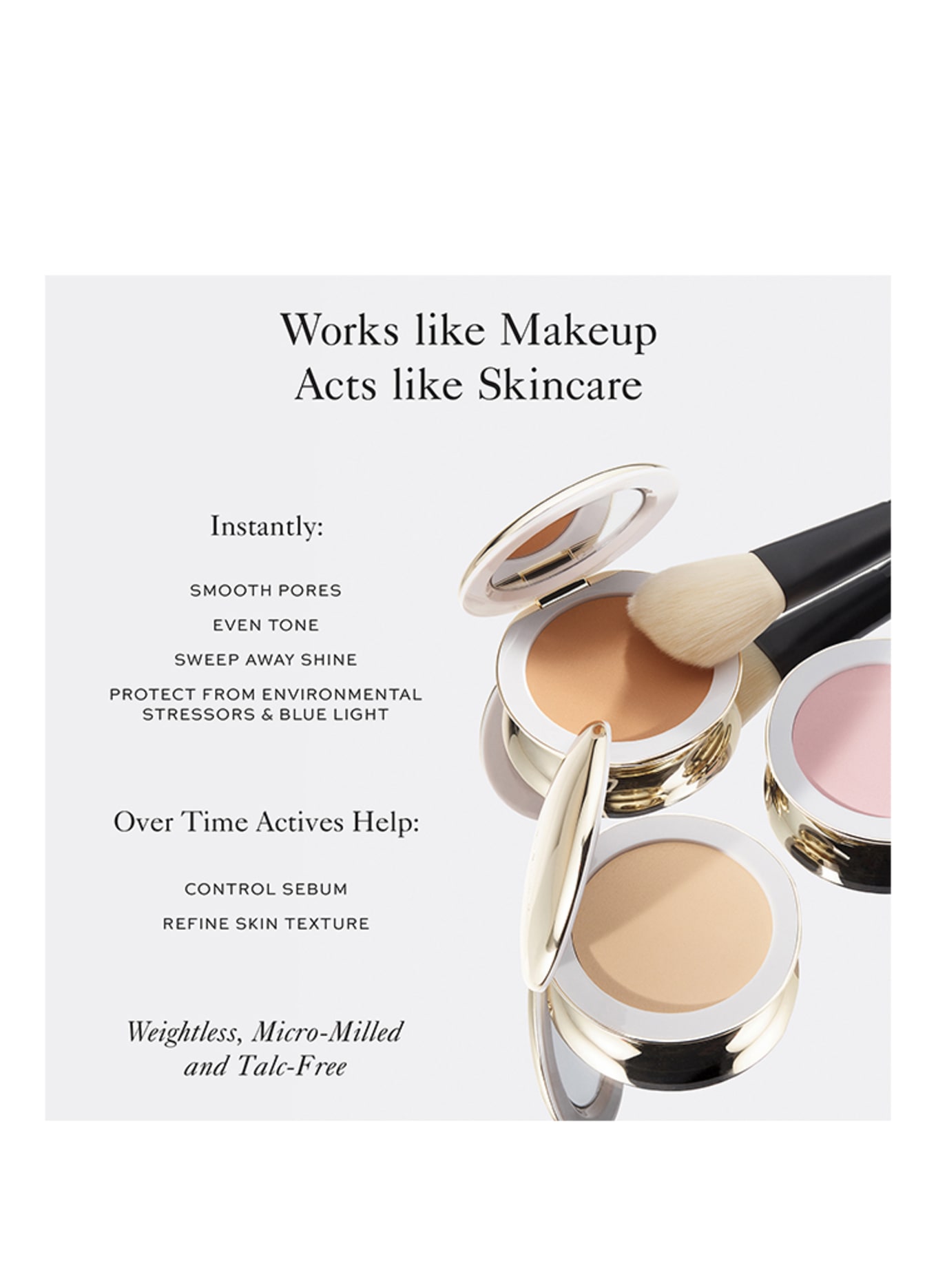 WESTMAN ATELIER VITAL PRESSED SKINCARE POWDER: PINK BUBBLE