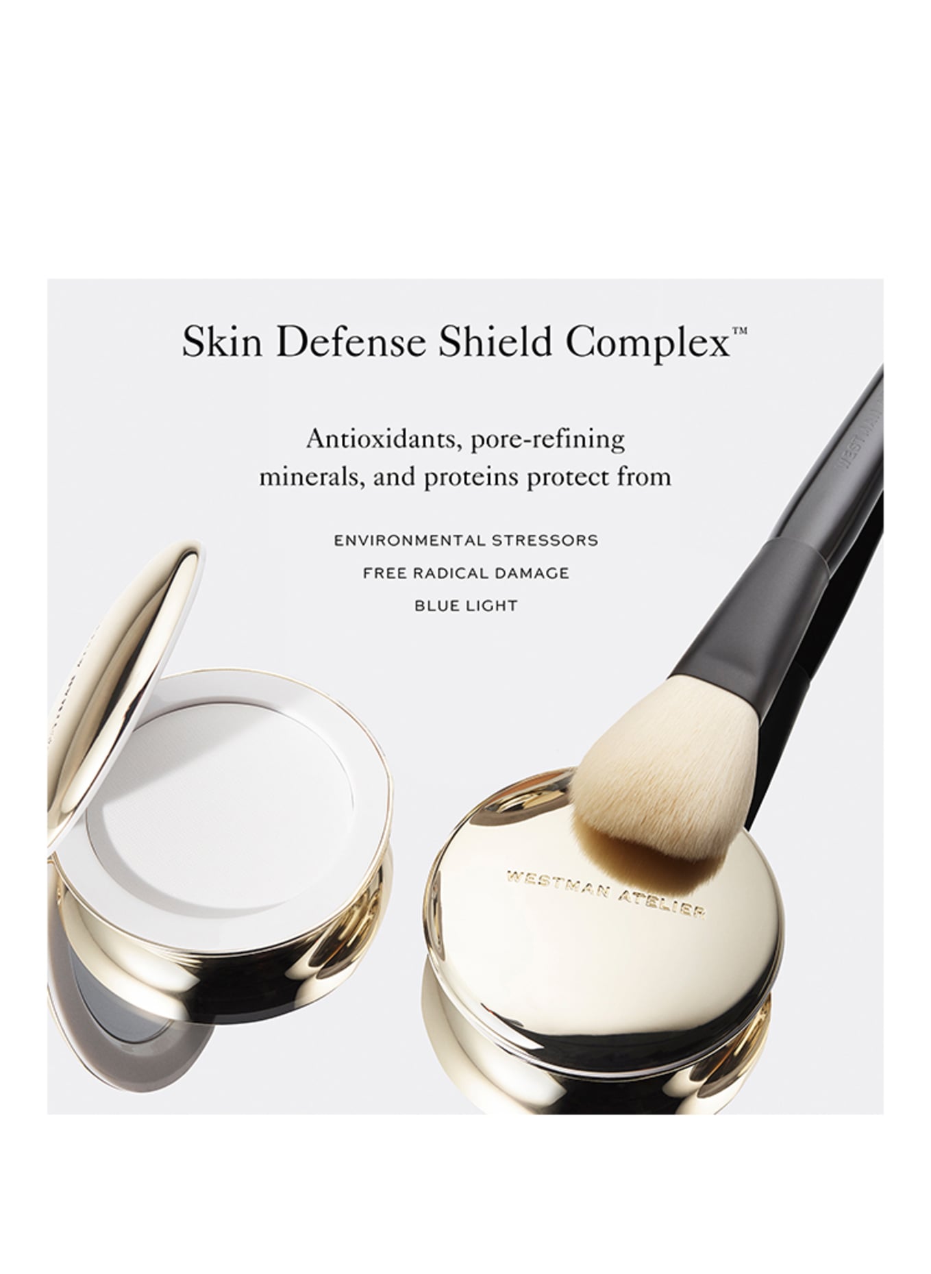 WESTMAN ATELIER VITAL PRESSED SKINCARE POWDER: DUNE
