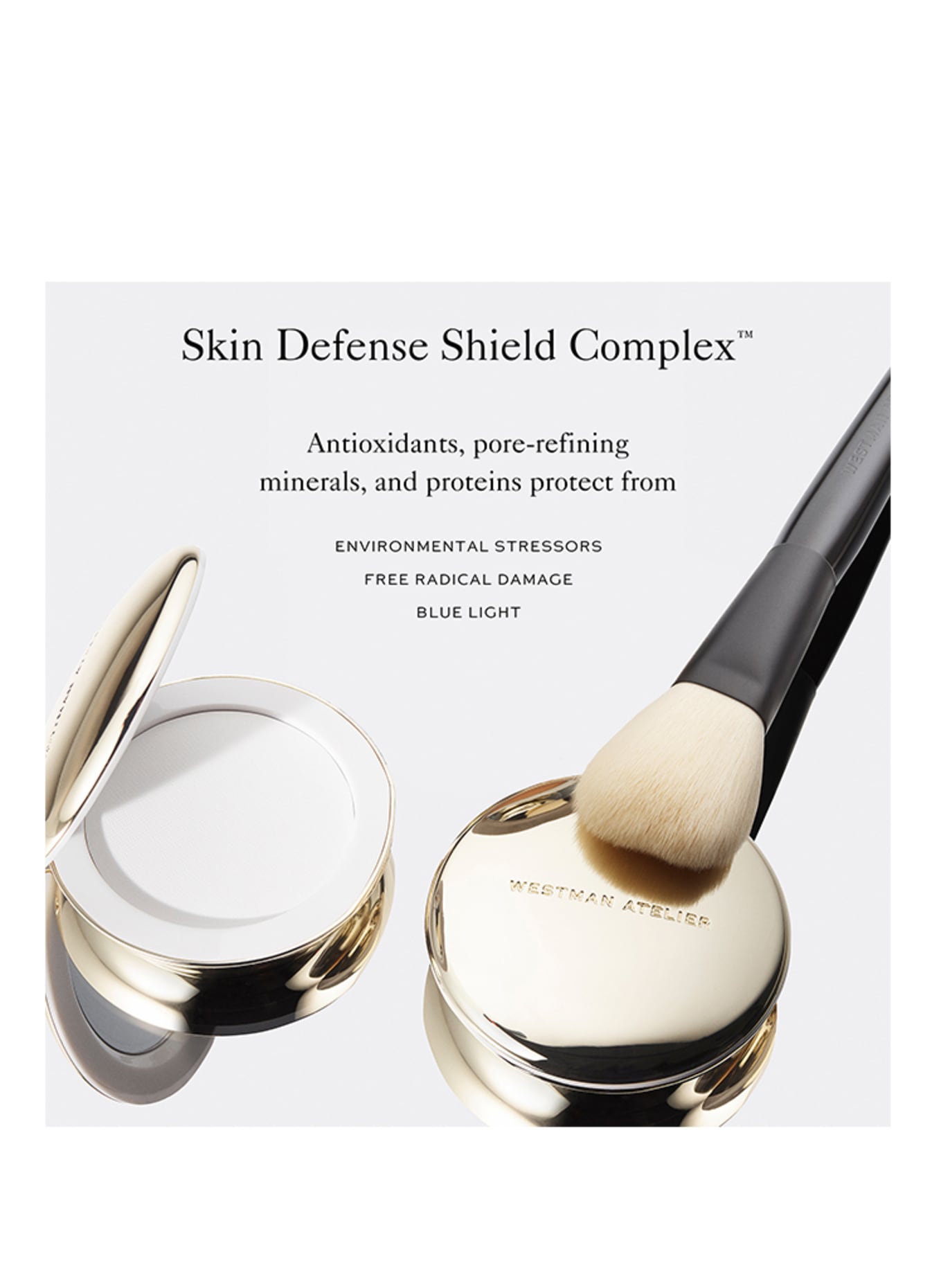 WESTMAN ATELIER VITAL PRESSED SKINCARE POWDER: CAFÉ