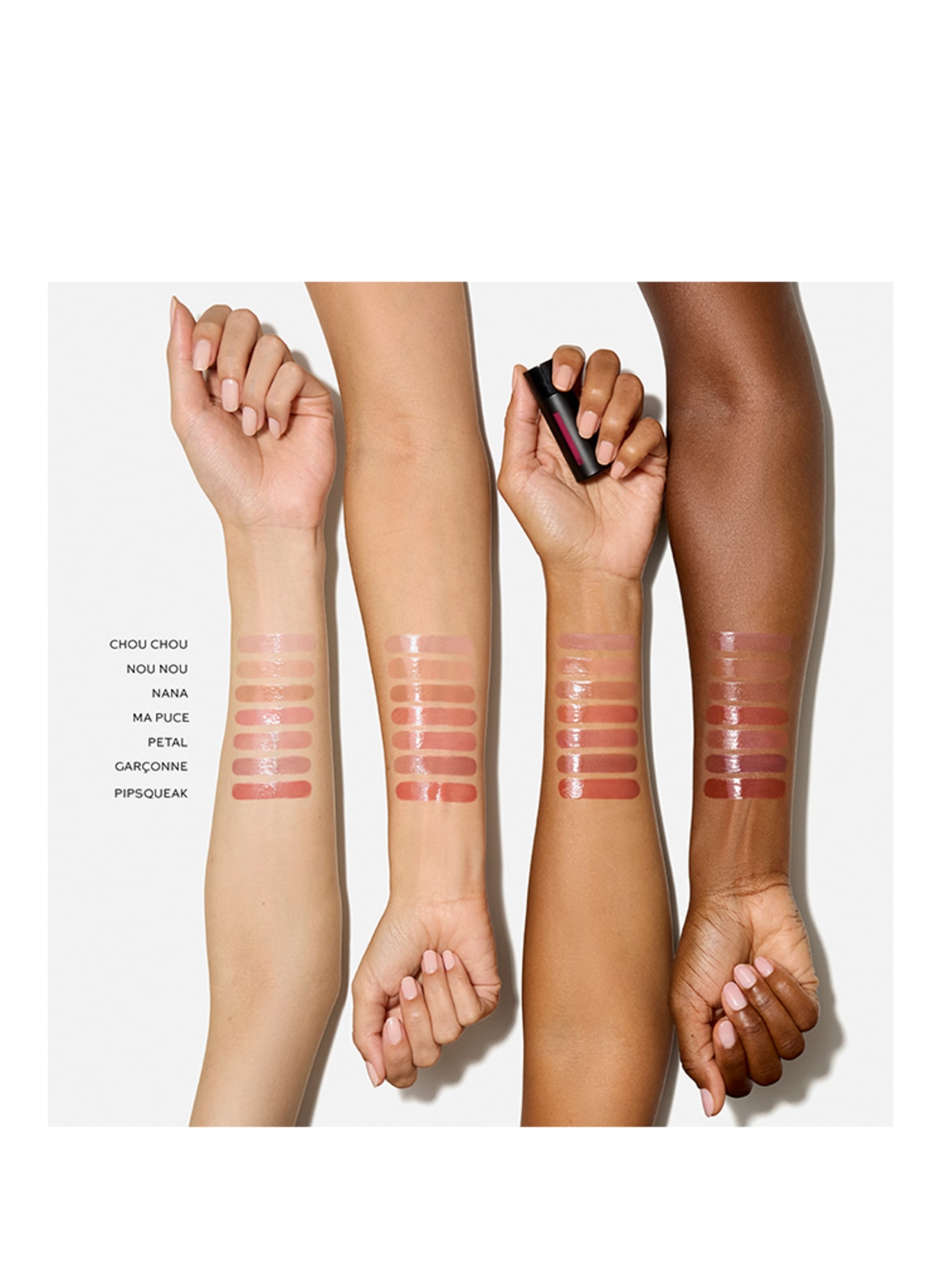 WESTMAN ATELIER SQUEAKY CLEAN LIQUID LIP BALM: PETAL - DUSTY NUDE ROSE