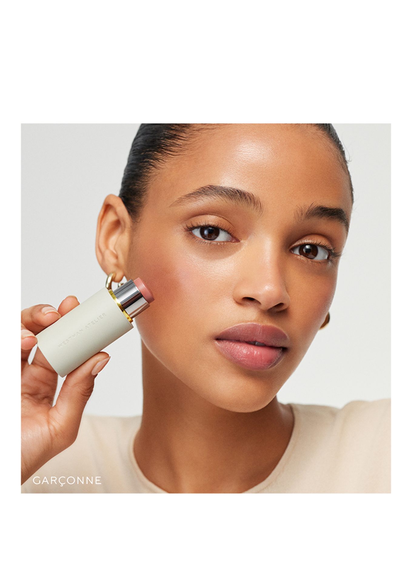 WESTMAN ATELIER BABY CHEEKS BLUSH STICK: GARÇONNE - JUST PINCHED MAUVE