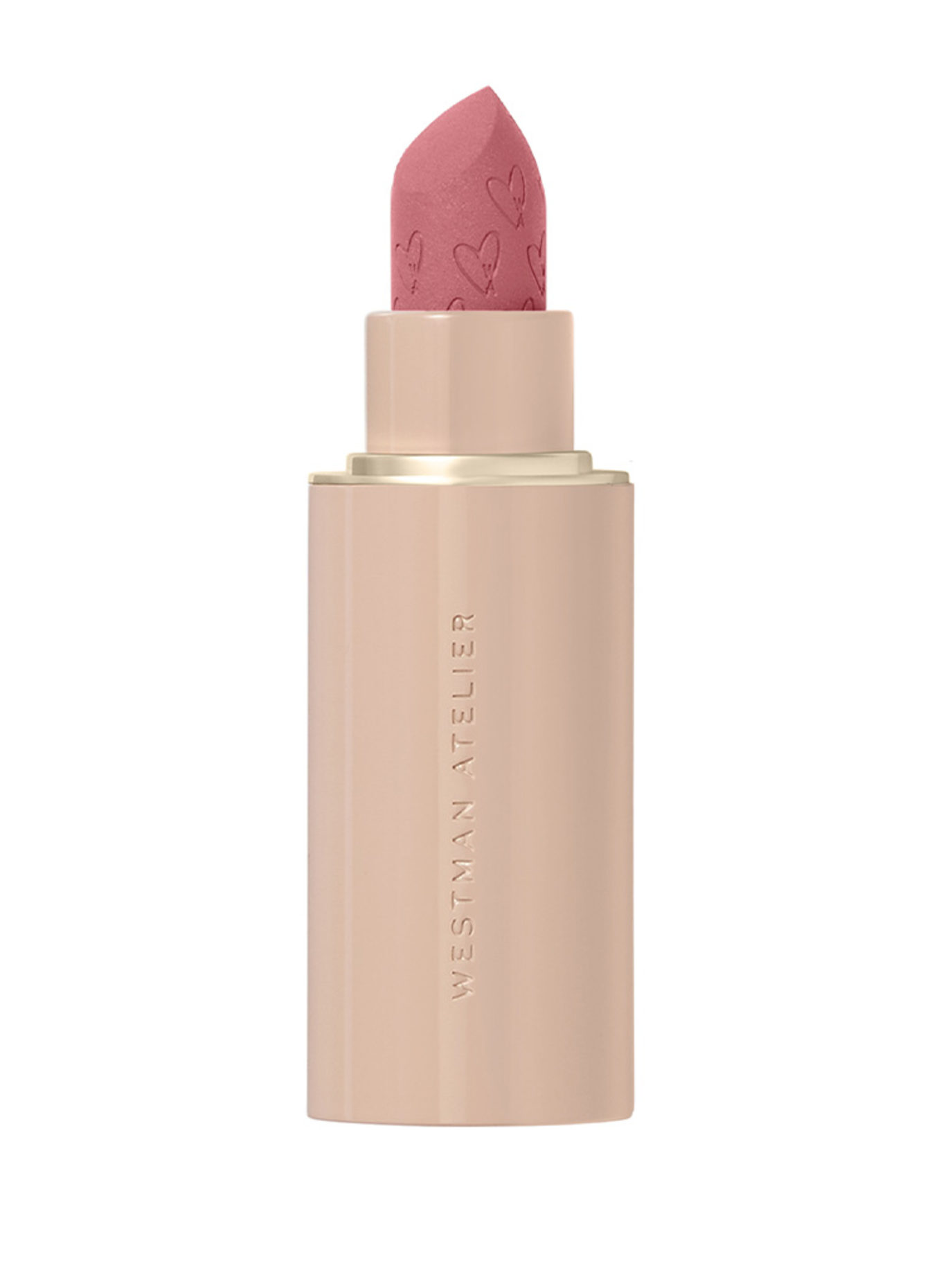 WESTMAN ATELIER LIP SUEDE MATTE LIPSTICK: PETAL - DUSTY NUDE ROSE