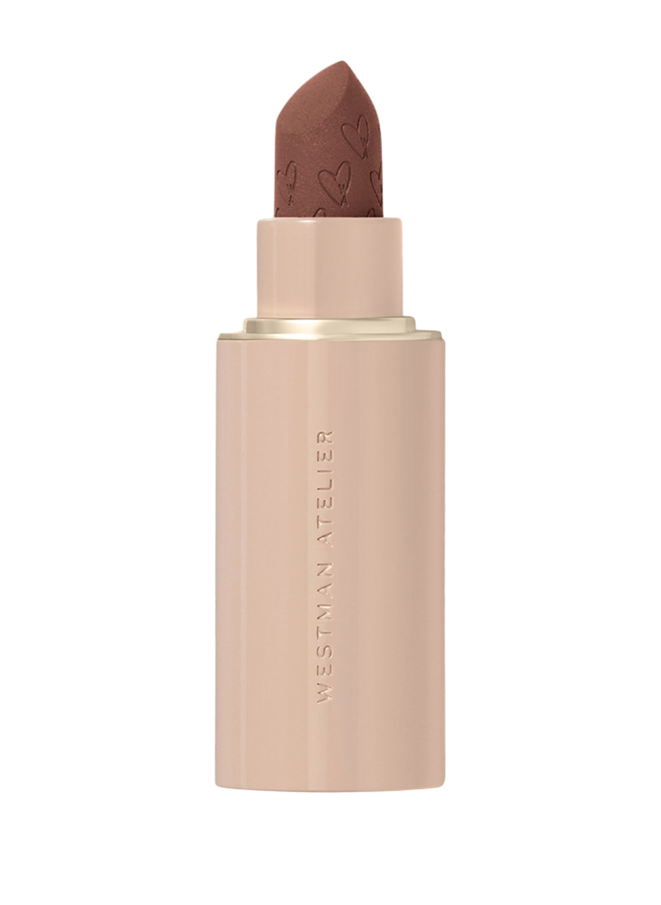 WESTMAN ATELIER LIP SUEDE MATTE LIPSTICK: RUE - TAWNY CHESTNUT