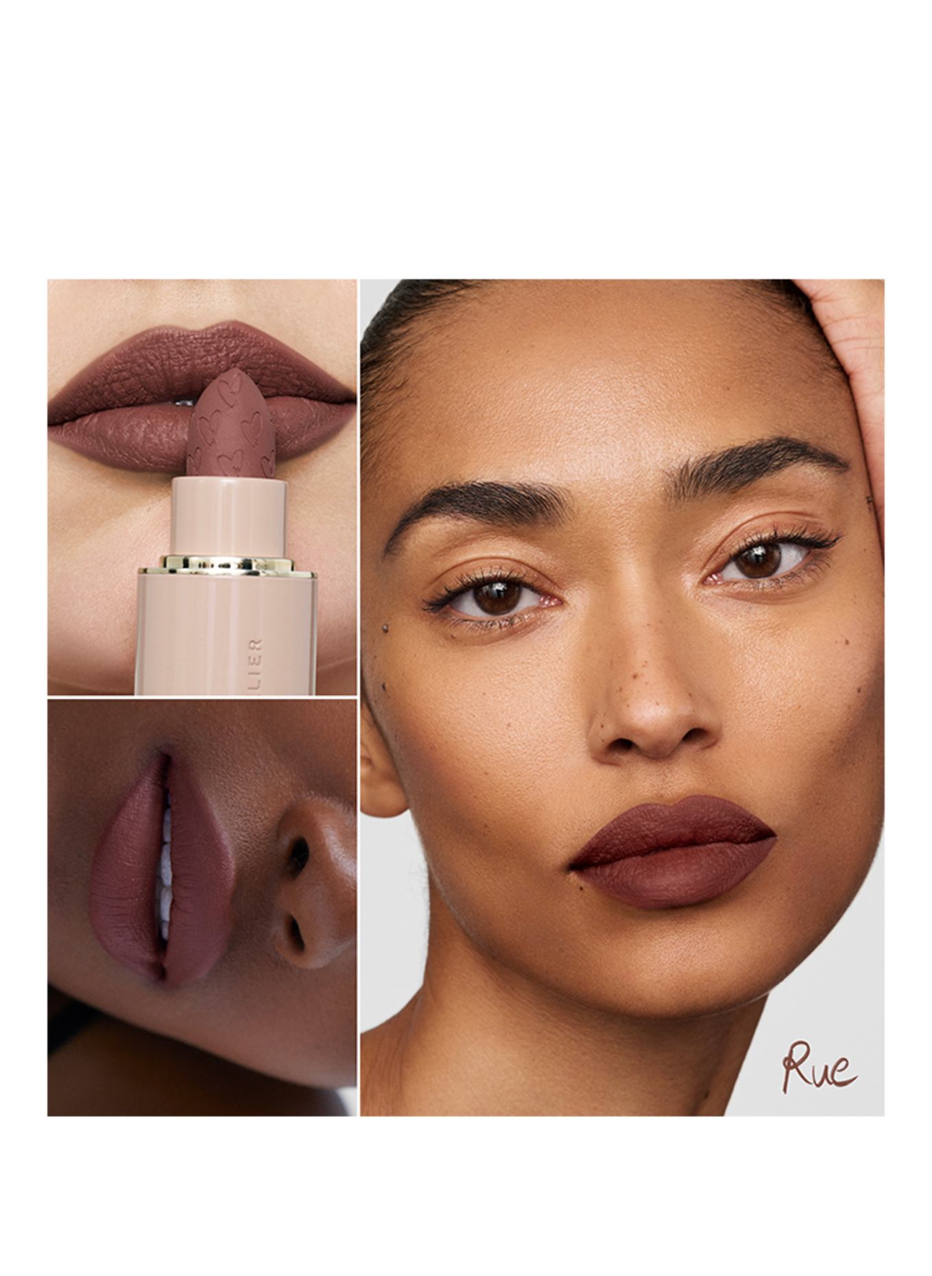 WESTMAN ATELIER LIP SUEDE MATTE LIPSTICK: RUE - TAWNY CHESTNUT