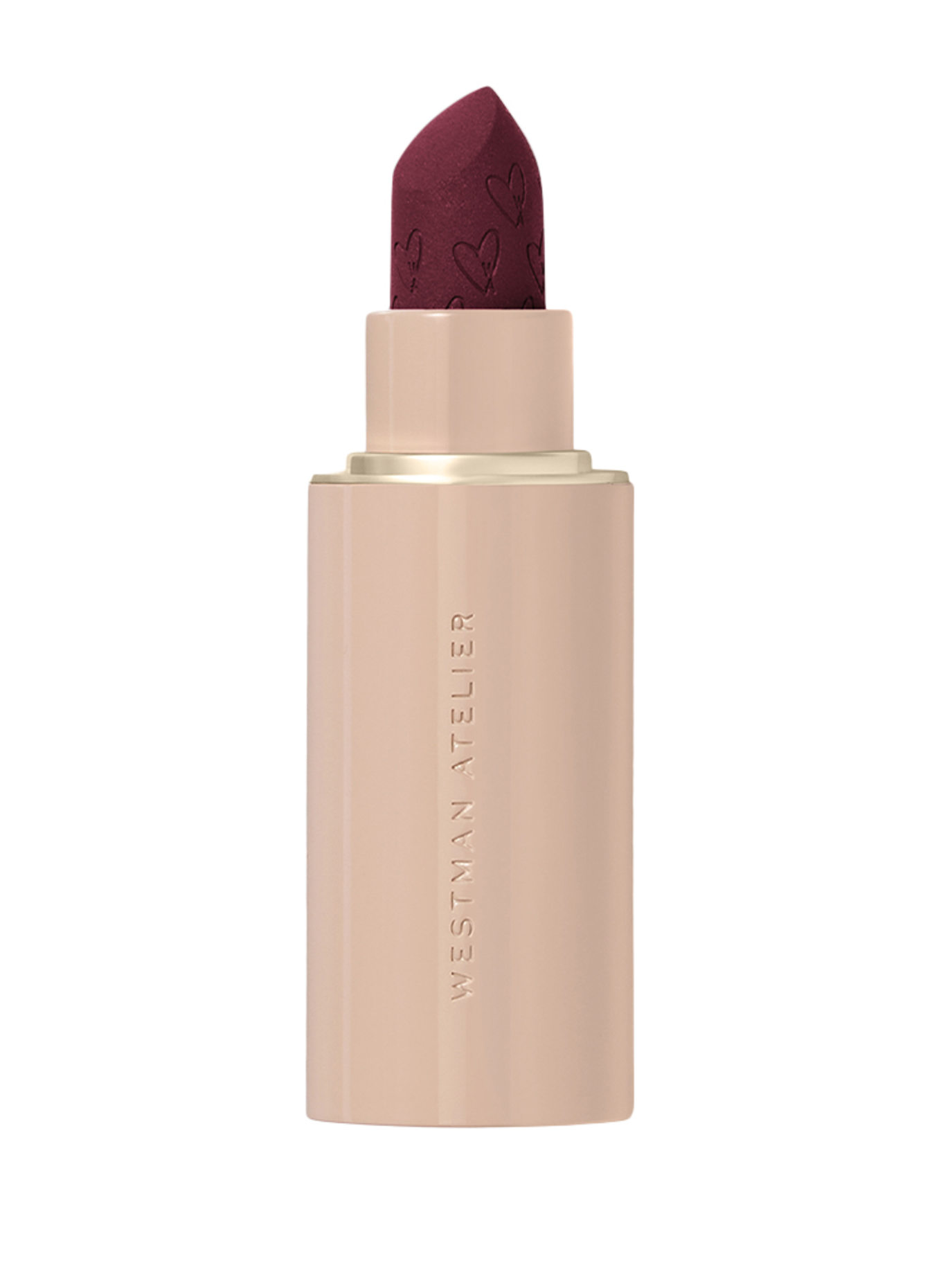 WESTMAN ATELIER LIP SUEDE MATTE LIPSTICK: LOU LOU - BAROLO RED
