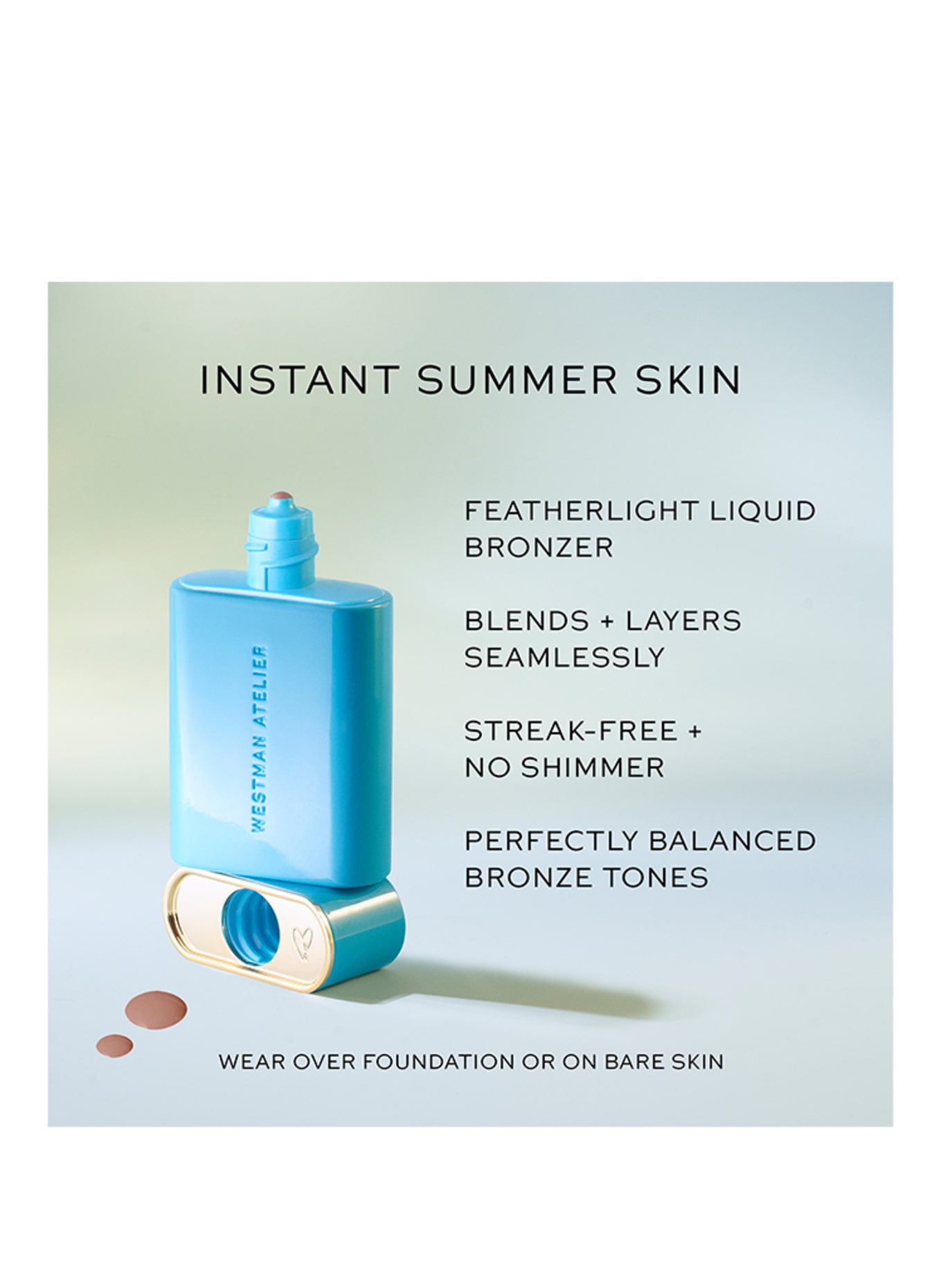 WESTMAN ATELIER SUN TONE BRONZING DROPS: SOLEIL PARFAIT 2 - MEDIUM TAN