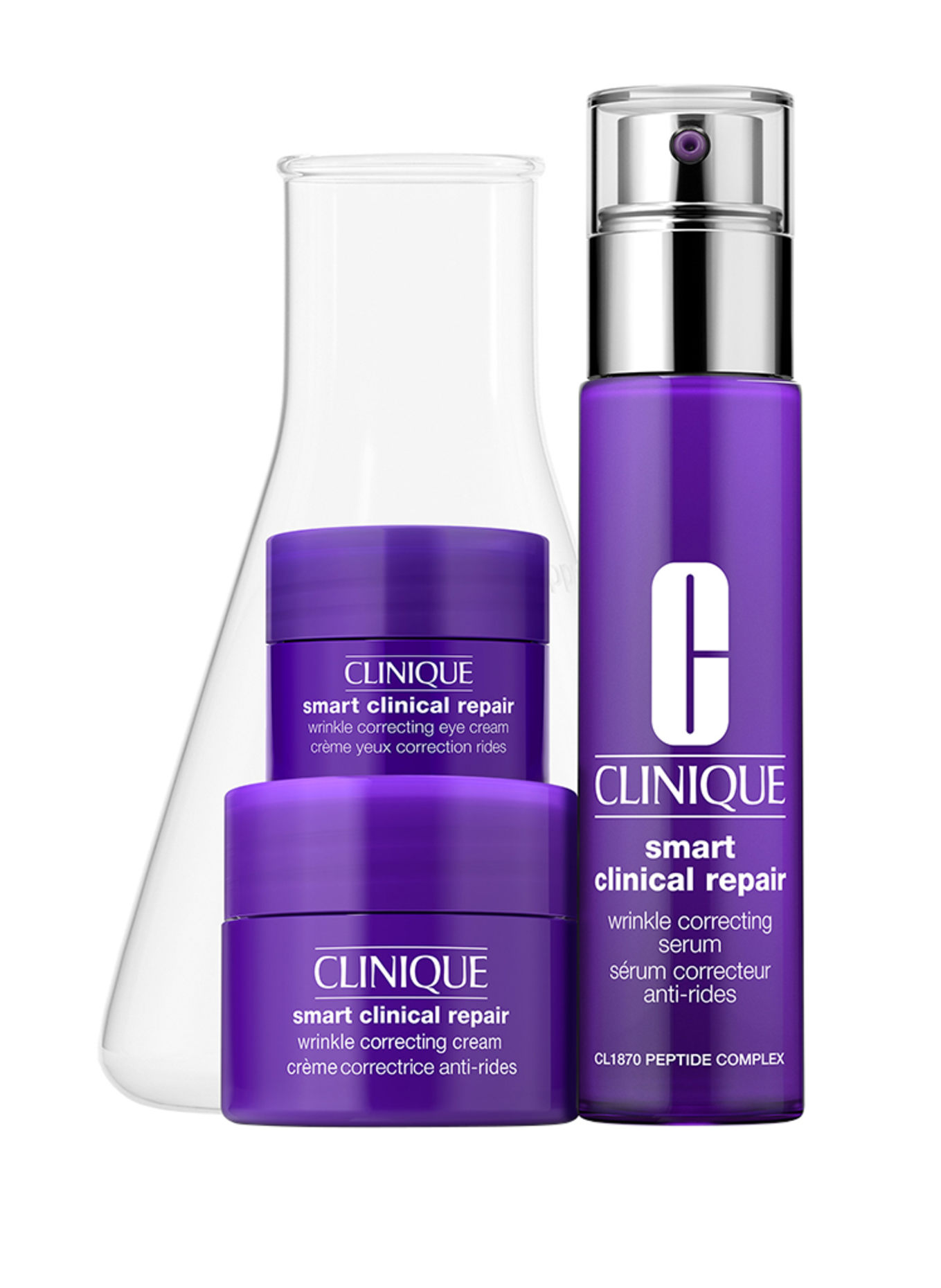 CLINIQUE SMOOTH & RENEW LAB SKINCARE SET